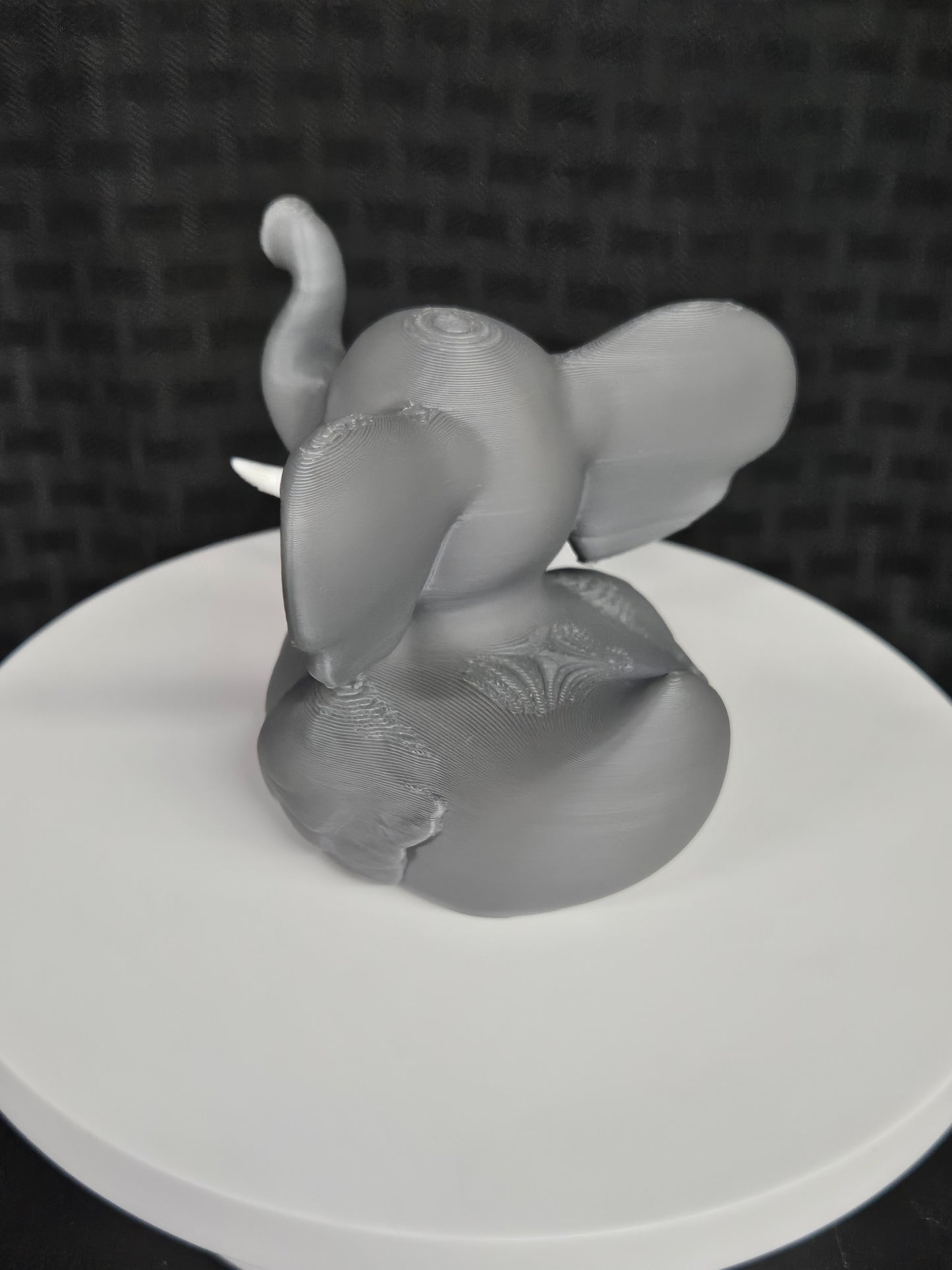 Elephant Duck, raised trunk for good luck, 3D Printed, Ducking, DuckDuckJeep