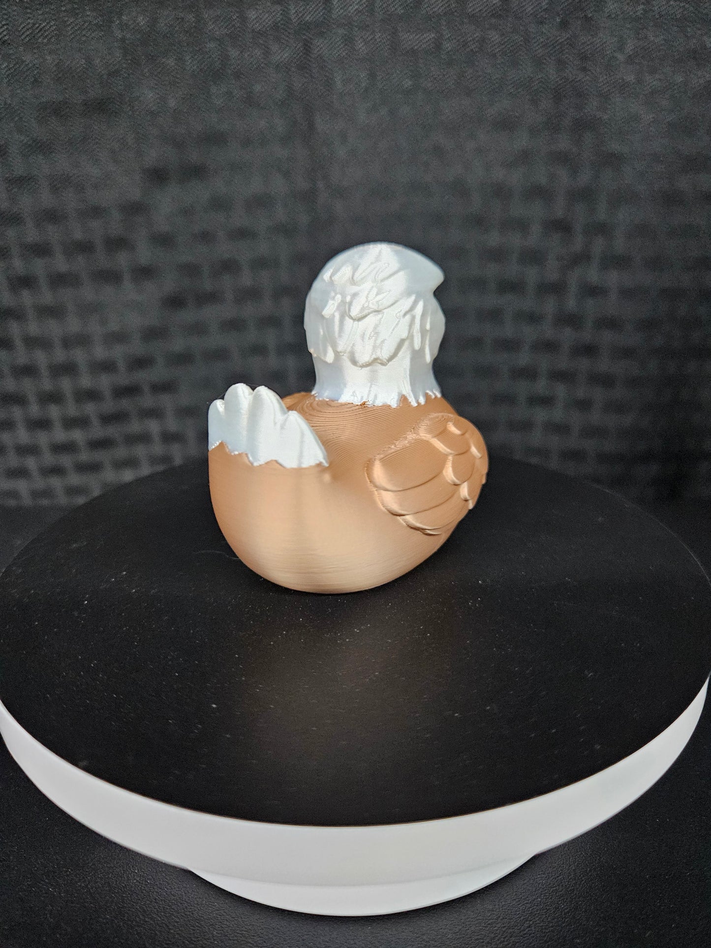 Bald Eagle Duck, 3D Printed, Ducking, DuckDuckJeep