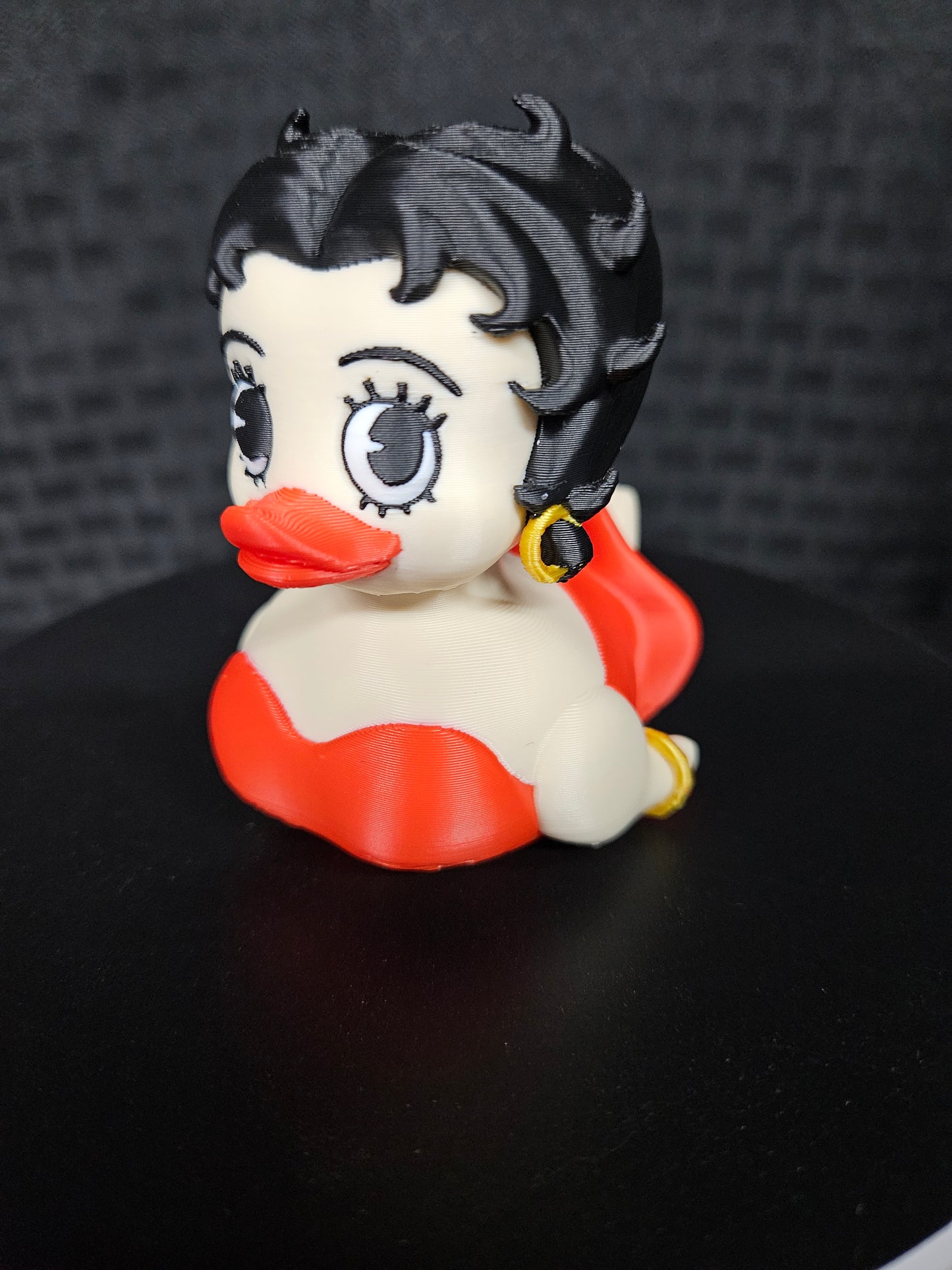 Betty Boop Duck, 3D Printed, Ducking, DuckDuckJeep