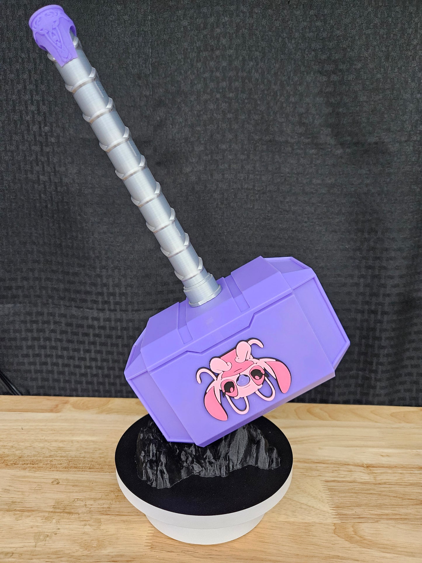 Stitch or Angel Thor like Hammer, 3D Printed Sold Separately