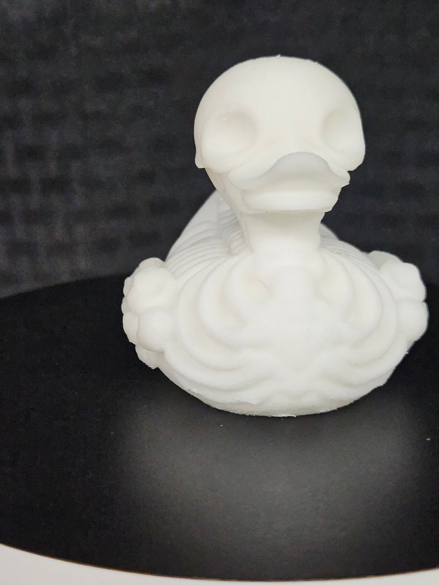 Skeleton Duck, White glows blue in the dark Sold Separately, 3D Printed
