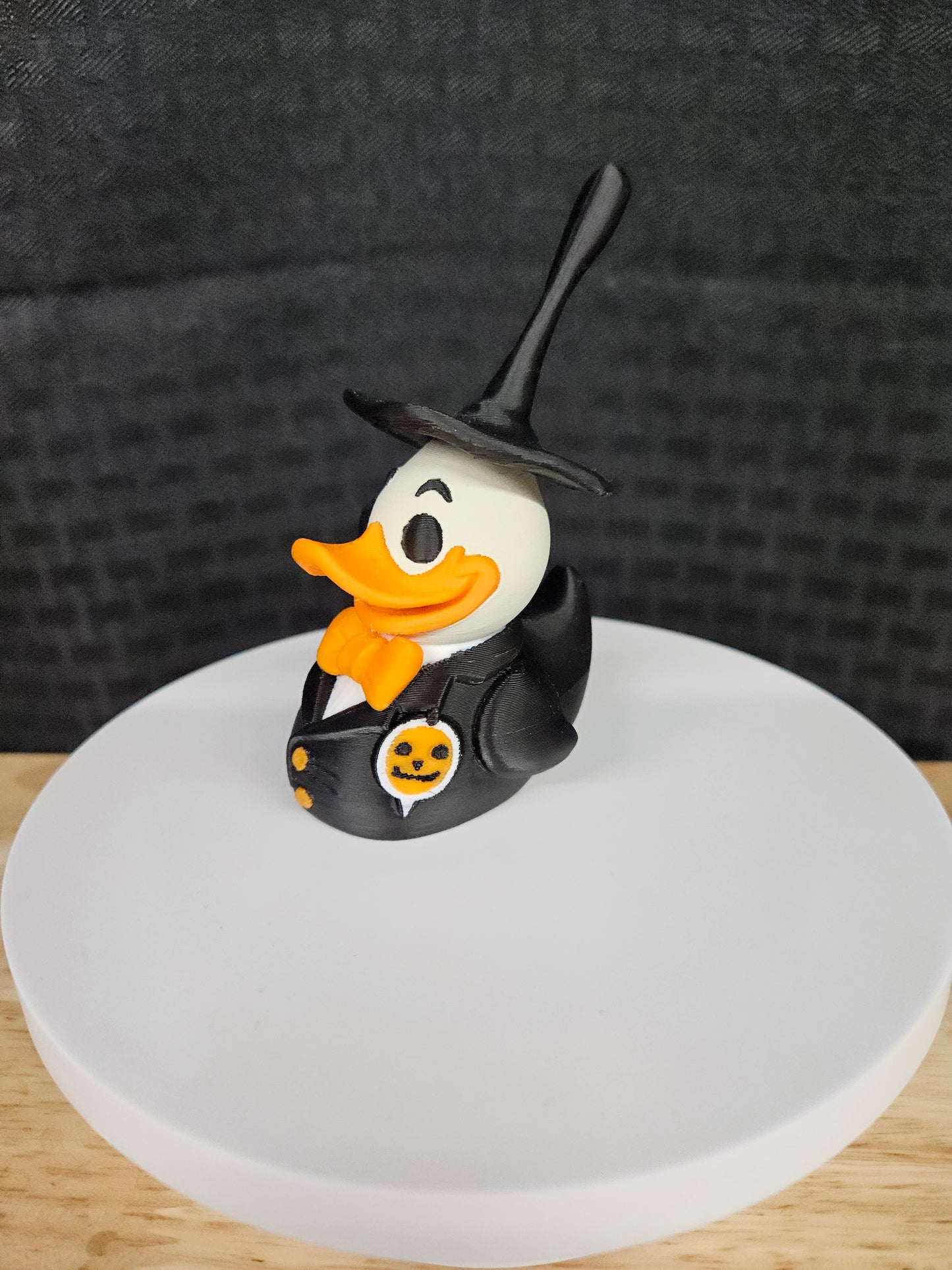 Halloween Town Mayor Duck, 3D Printed, Ducking, DuckDuckJeep