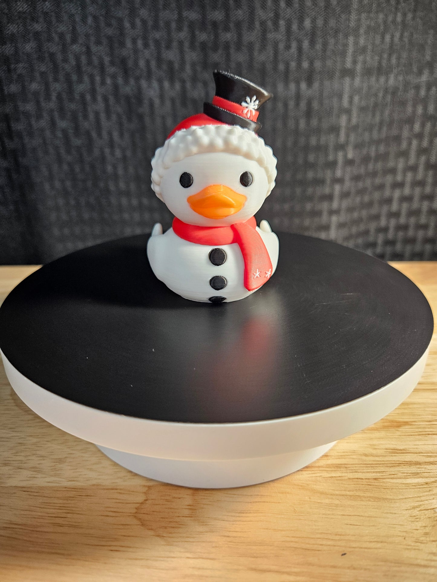 Snowman Duck, Christmas, Ducking, DuckDuckJeep