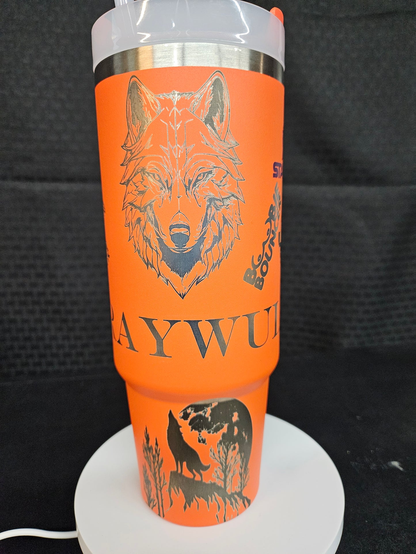 Customized Laser Engraved Tumblers