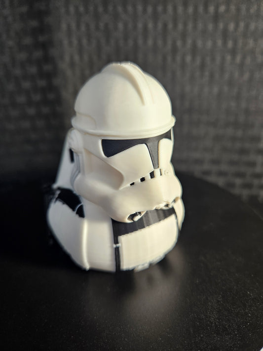 Stormtrooper Duck, 3D Printed, Ducking, DuckDuckJeep
