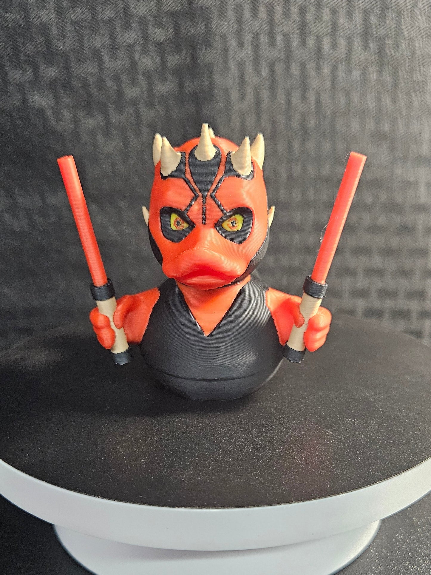 Darth Maul Duck, 3D Printed, Ducking, DuckDuckJeep