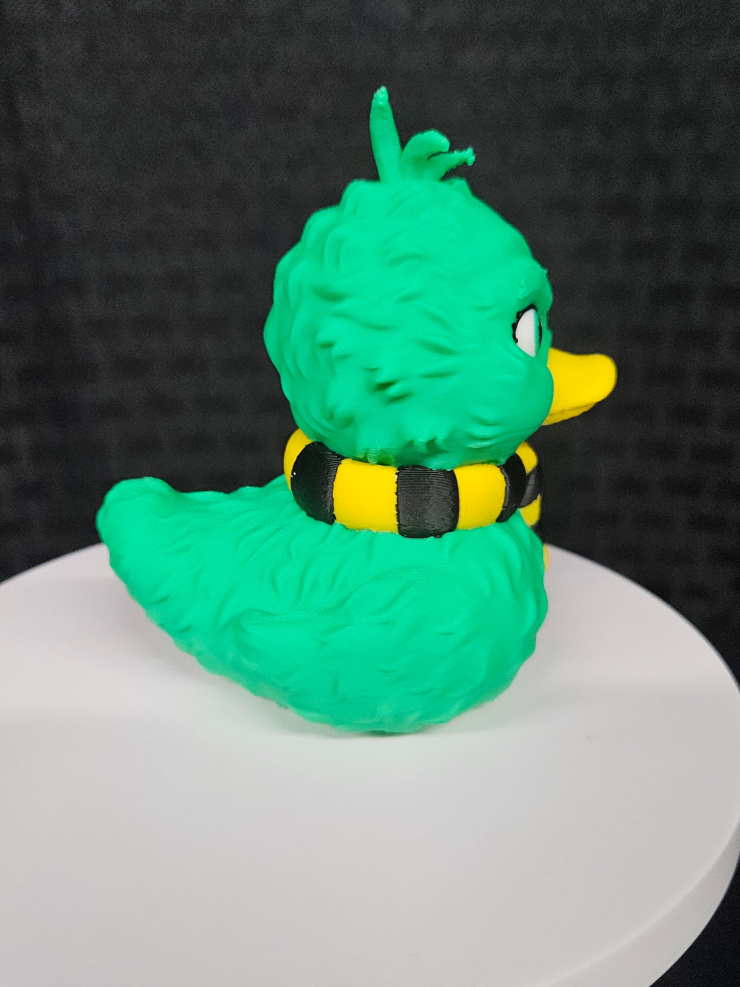 Grinch Duck with Steelers Scarf, 3D Printed, Ducking, DuckDuckJeep