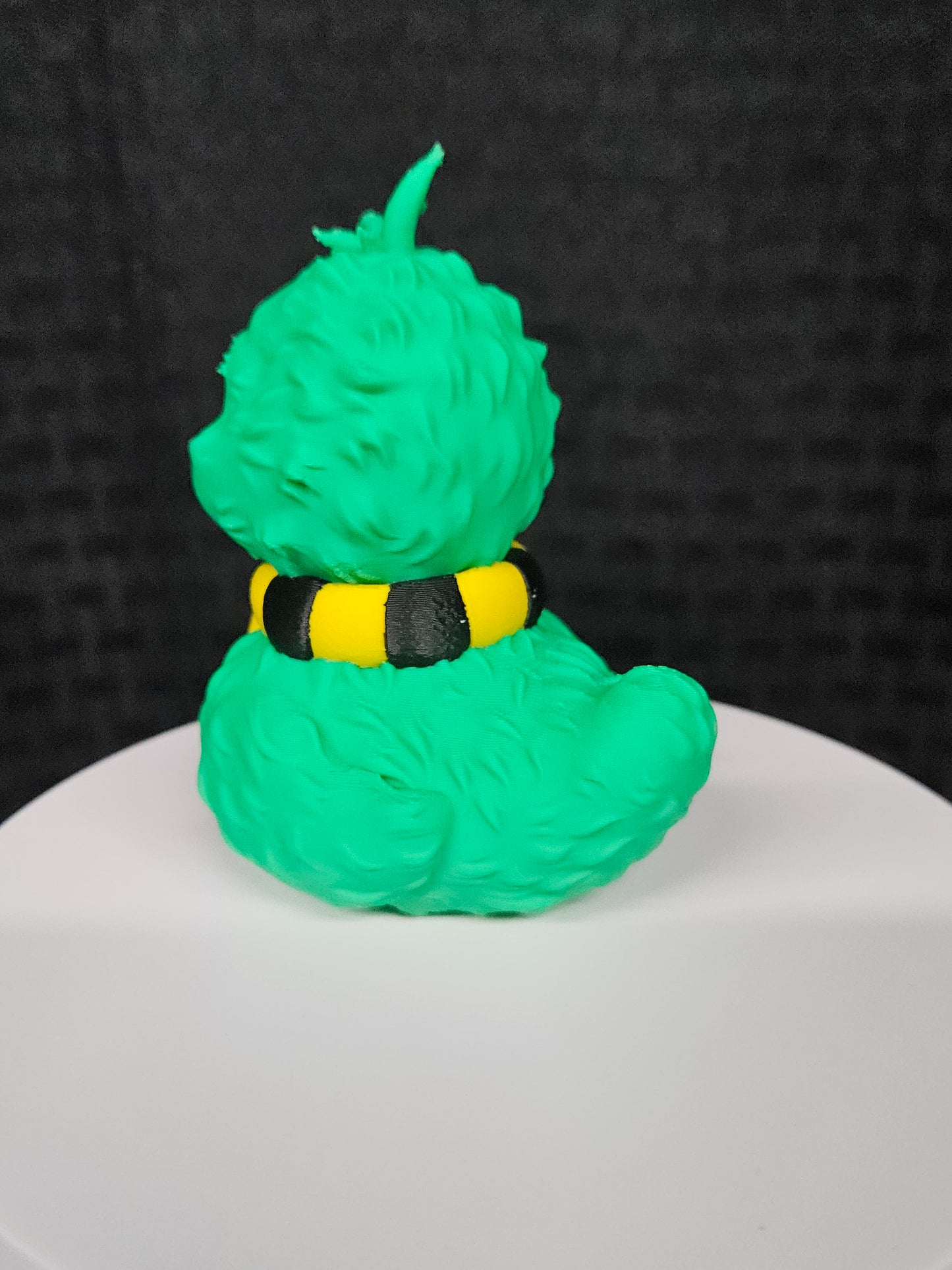 Grinch Duck with Steelers Scarf, 3D Printed, Ducking, DuckDuckJeep