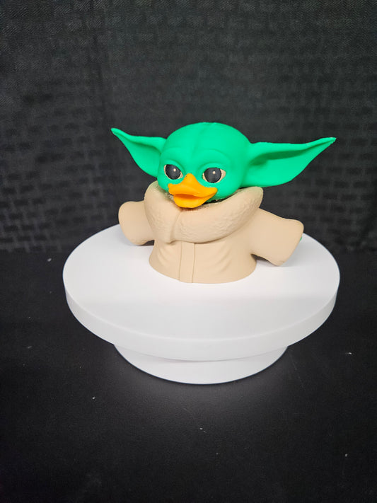 Baby Yoda Duck, 3D Printed, Ducking, DuckDuckJeep