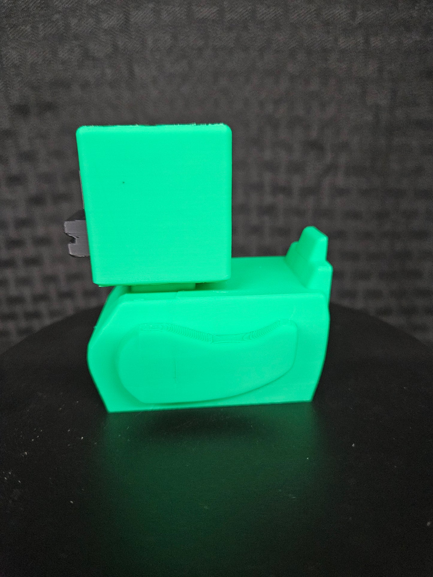 Creeper Duck, Minecraft, 3D Printed, Ducking, DuckDuckJeep