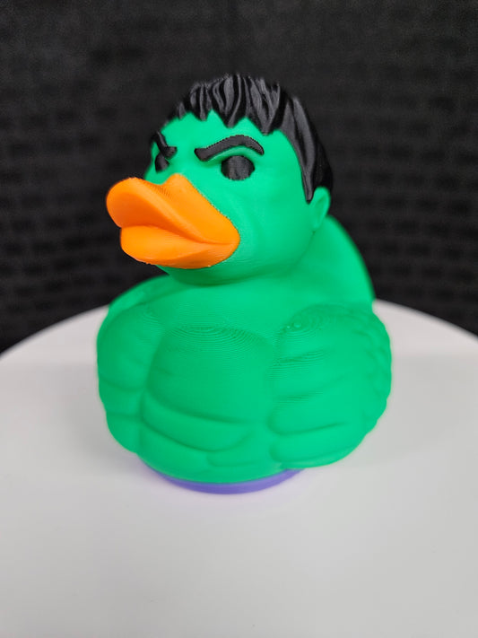Incredible Hulk Duck, Ducking, DuckDuckJeep