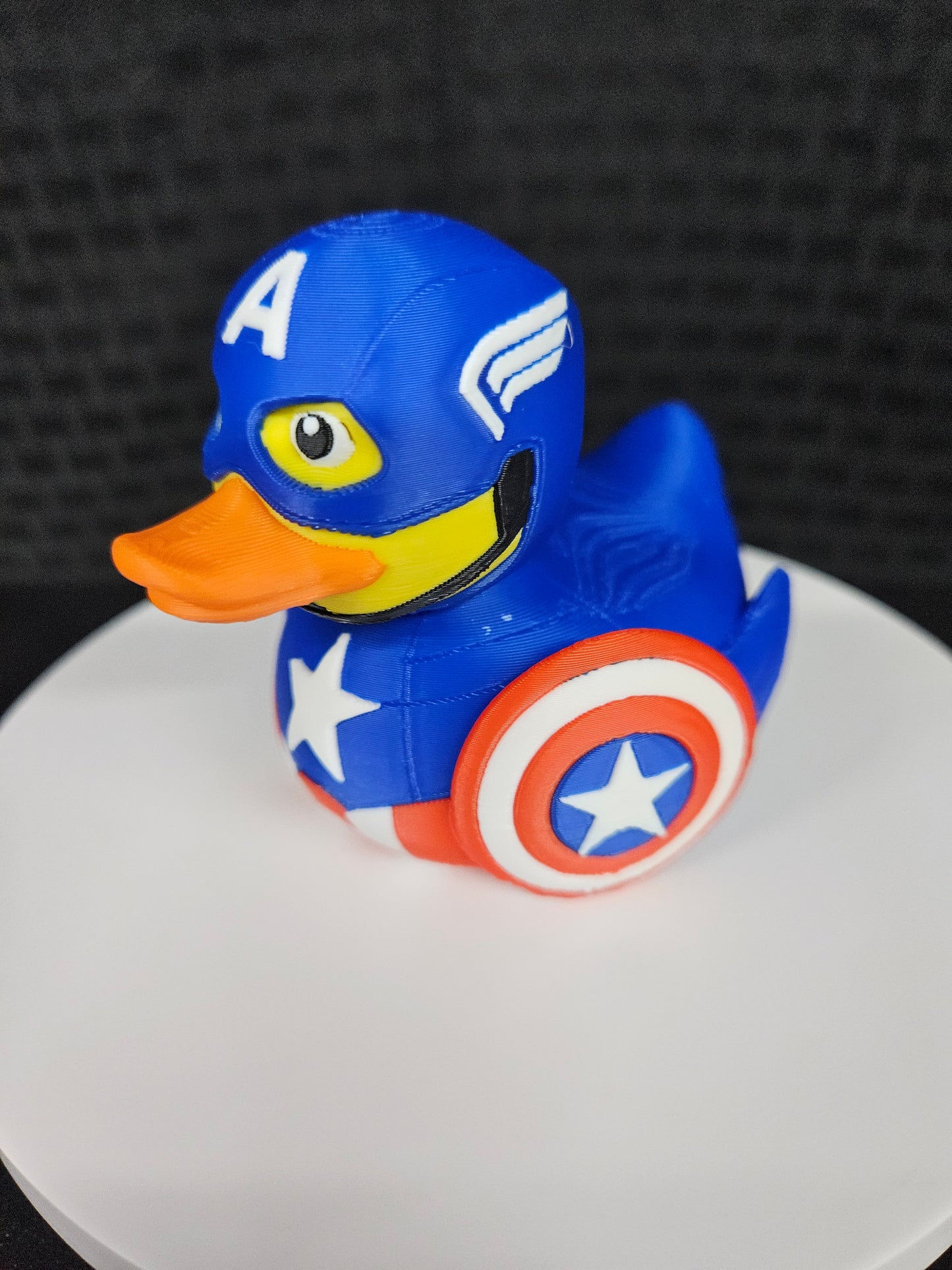Captain America Duck, 3D Printed, Ducking, DuckDuckJeep