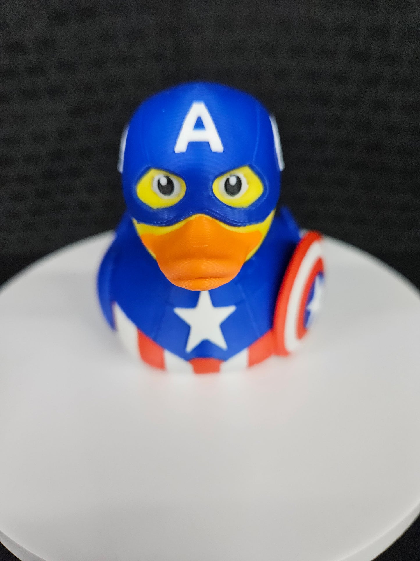 Captain America Duck, 3D Printed, Ducking, DuckDuckJeep