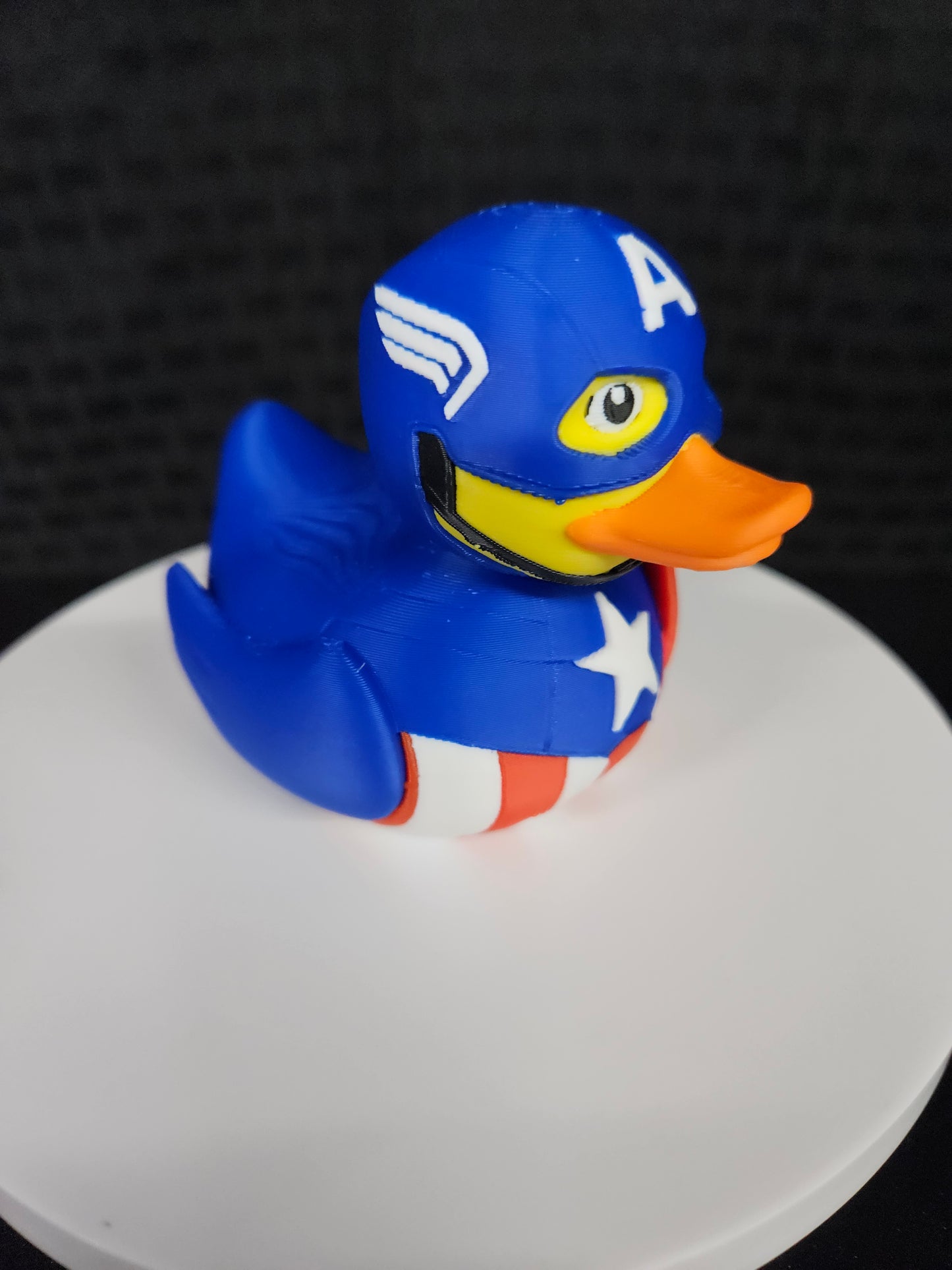 Captain America Duck, 3D Printed, Ducking, DuckDuckJeep