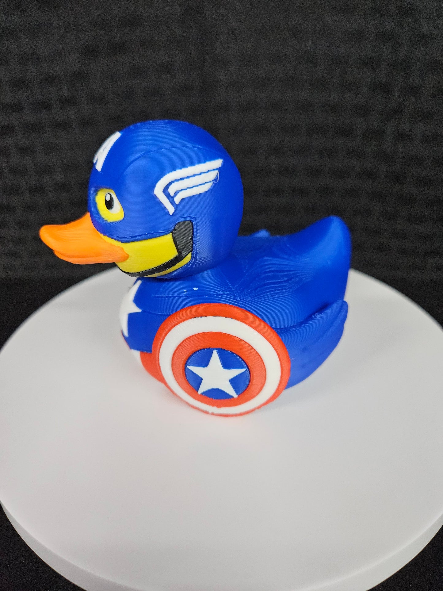Captain America Duck, 3D Printed, Ducking, DuckDuckJeep