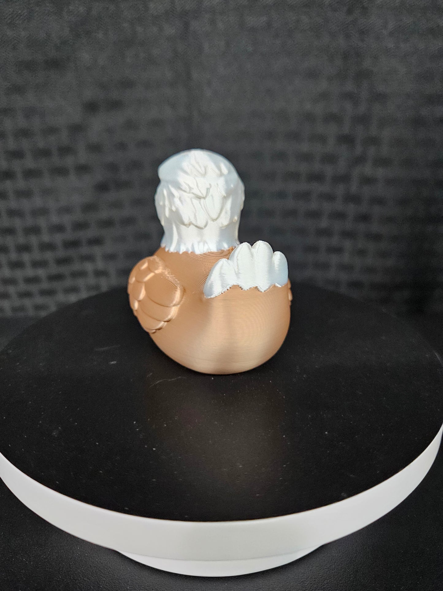 Bald Eagle Duck, 3D Printed, Ducking, DuckDuckJeep