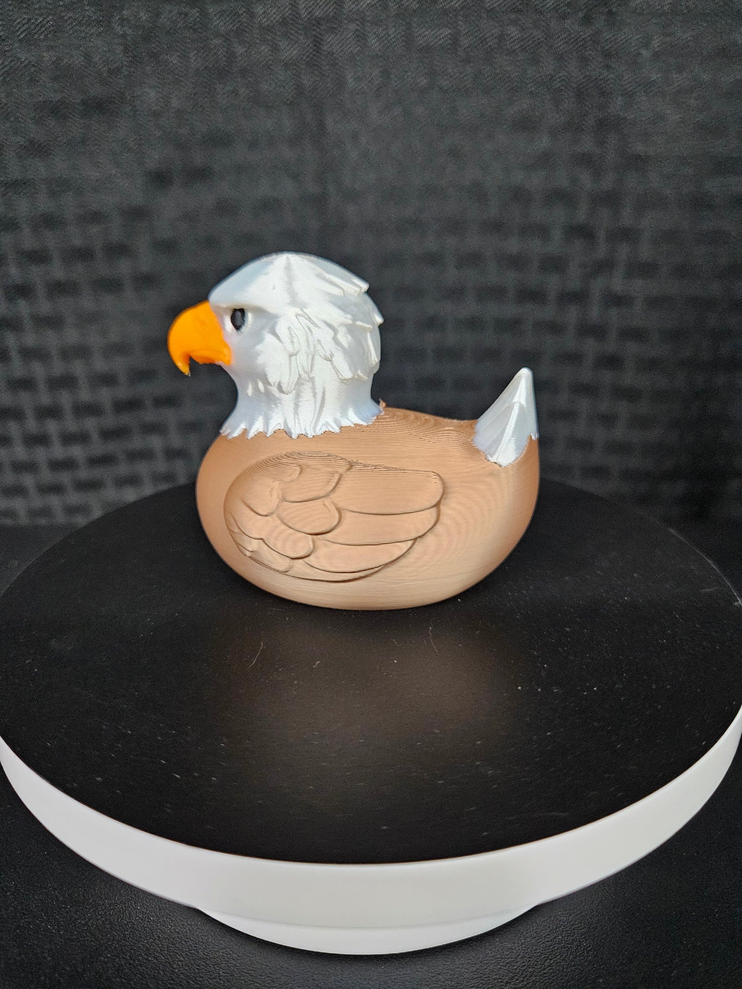 Bald Eagle Duck, 3D Printed, Ducking, DuckDuckJeep