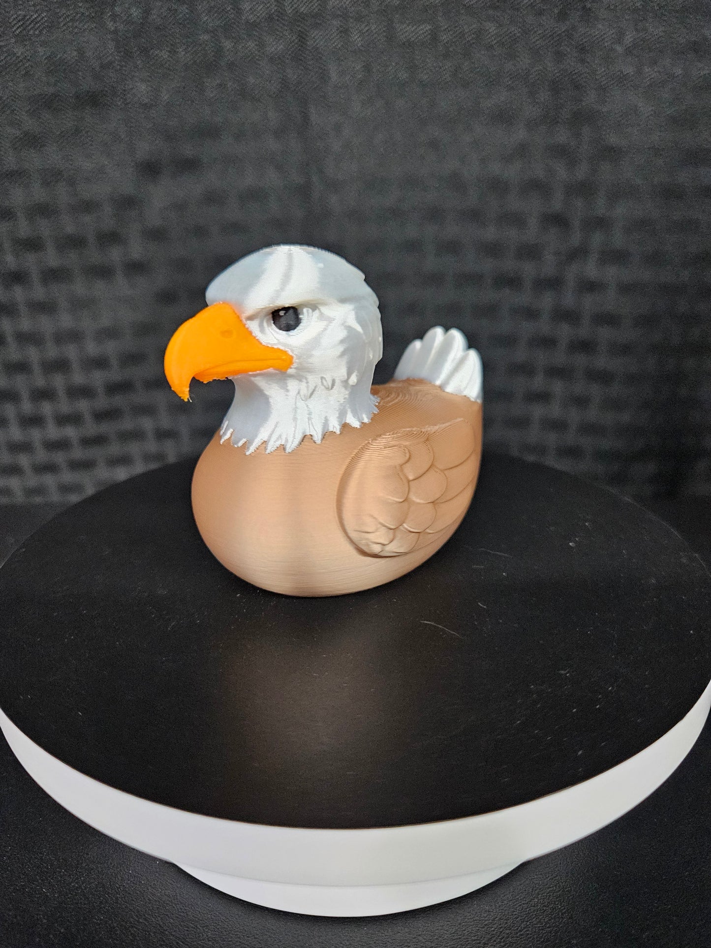 Bald Eagle Duck, 3D Printed, Ducking, DuckDuckJeep