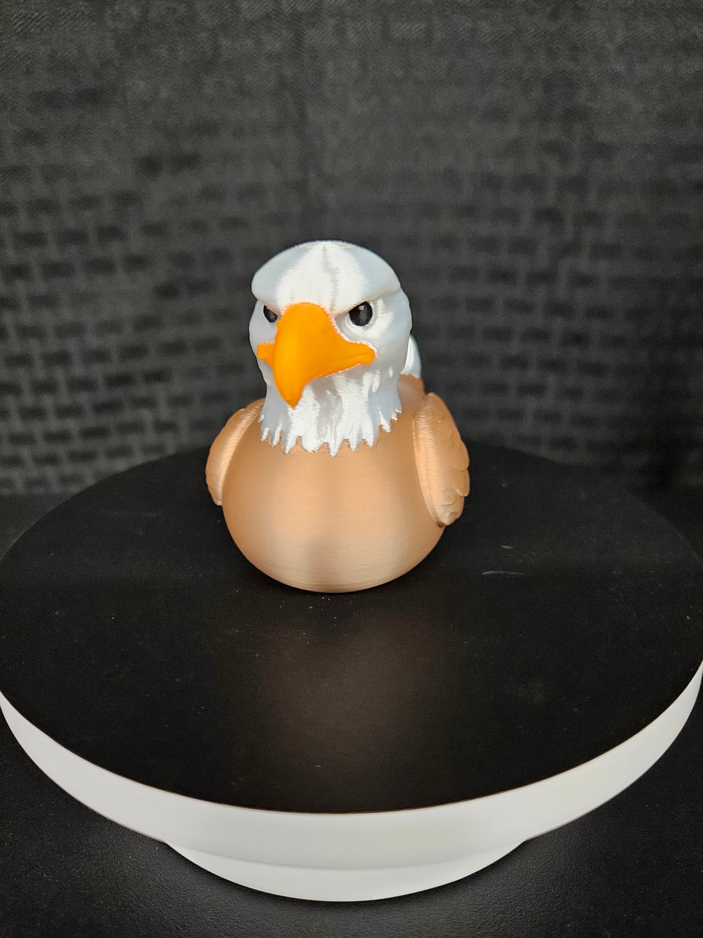 Bald Eagle Duck, 3D Printed, Ducking, DuckDuckJeep