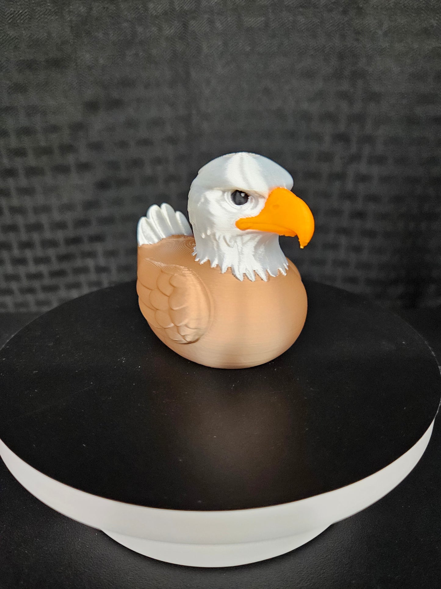 Bald Eagle Duck, 3D Printed, Ducking, DuckDuckJeep