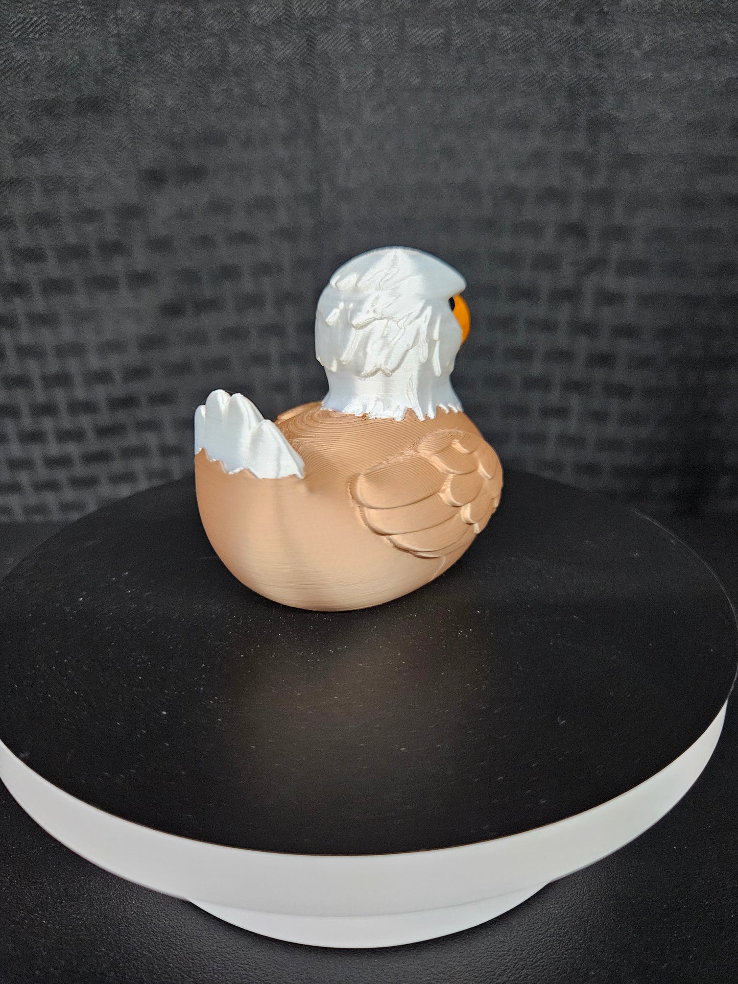 Bald Eagle Duck, 3D Printed, Ducking, DuckDuckJeep