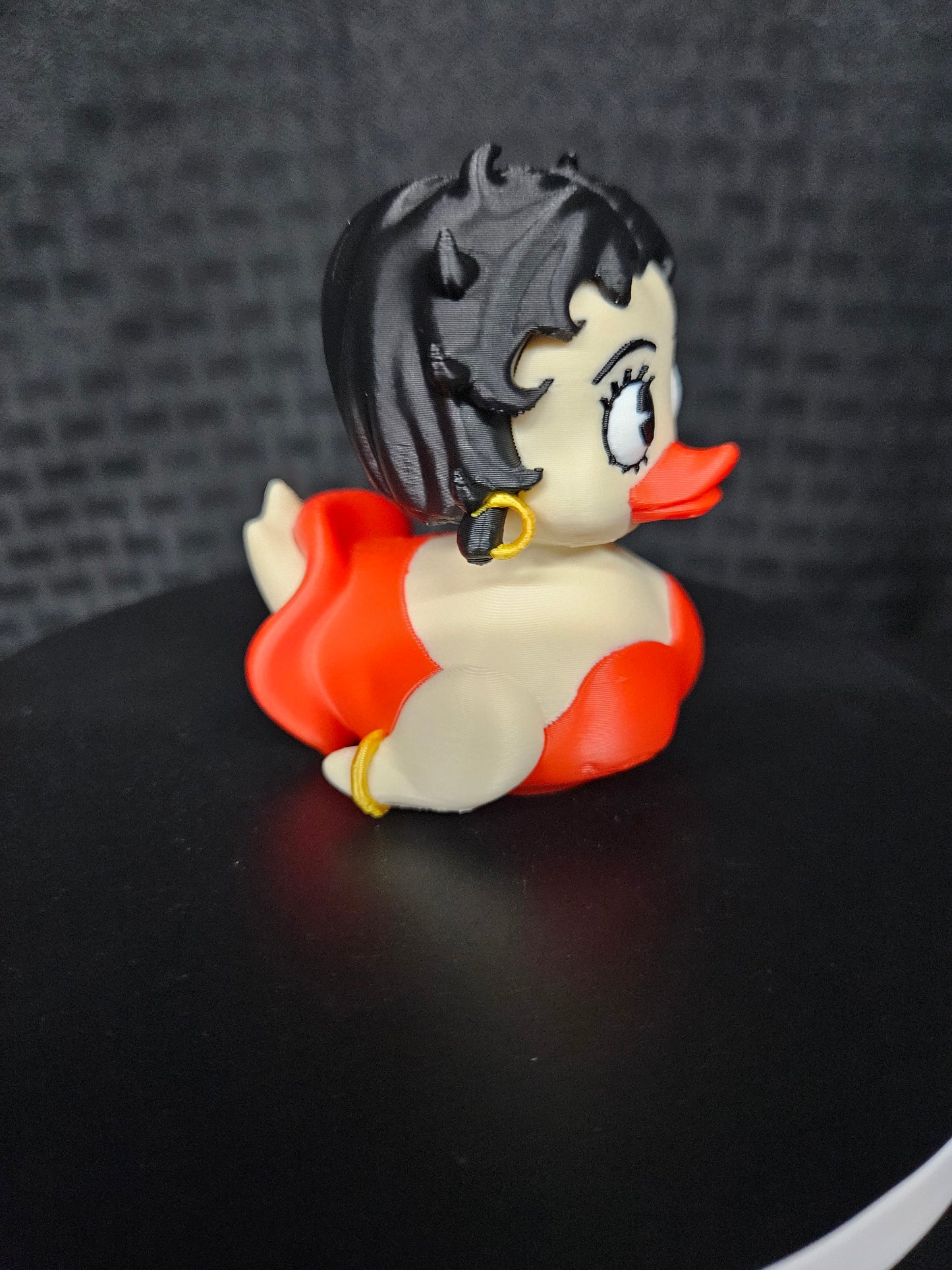 Betty Boop Duck, 3D Printed, Ducking, DuckDuckJeep