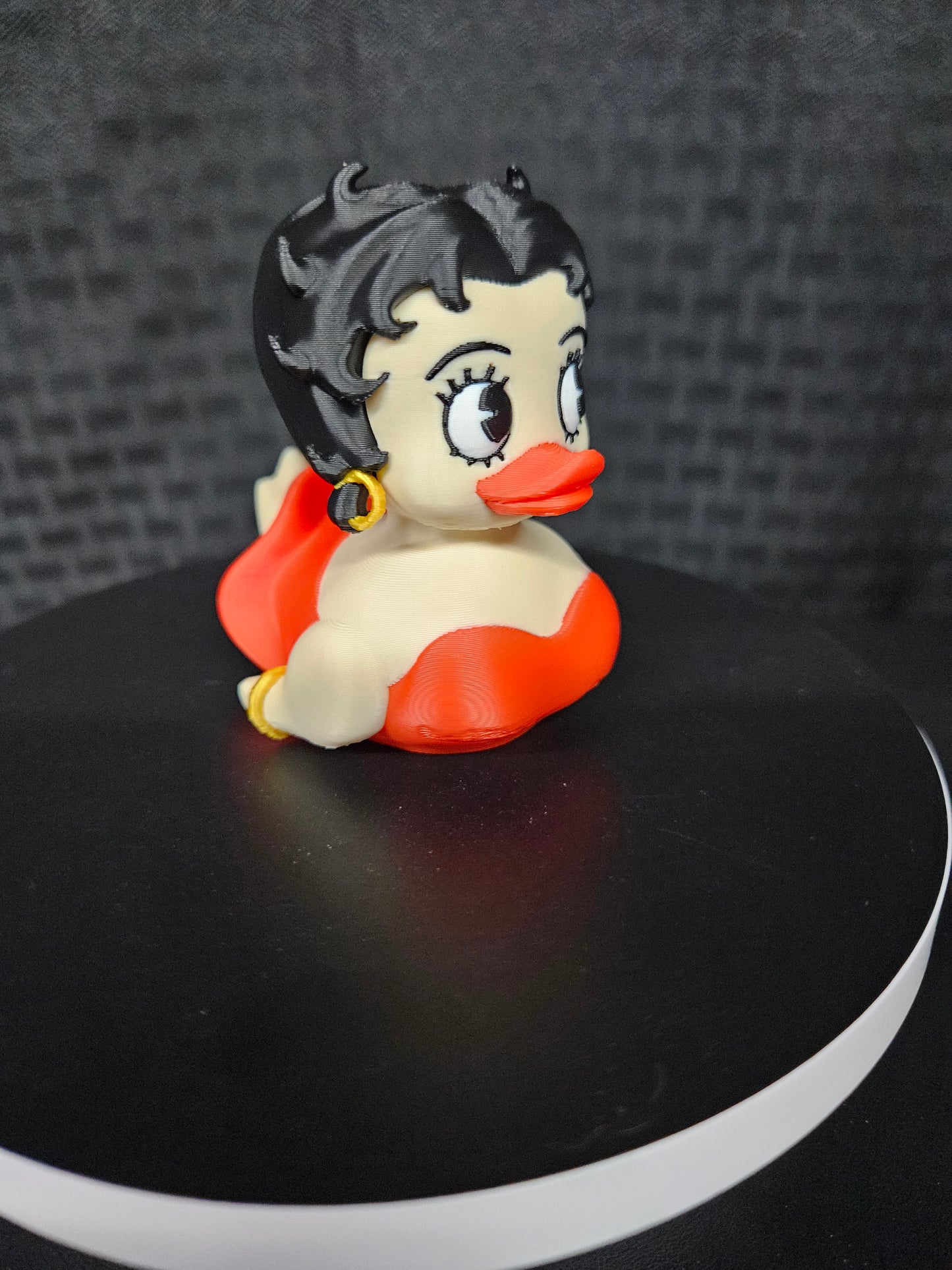 Betty Boop Duck, 3D Printed, Ducking, DuckDuckJeep