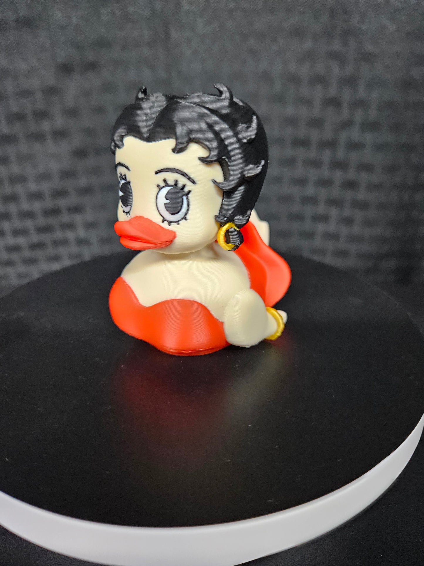 Betty Boop Duck, 3D Printed, Ducking, DuckDuckJeep