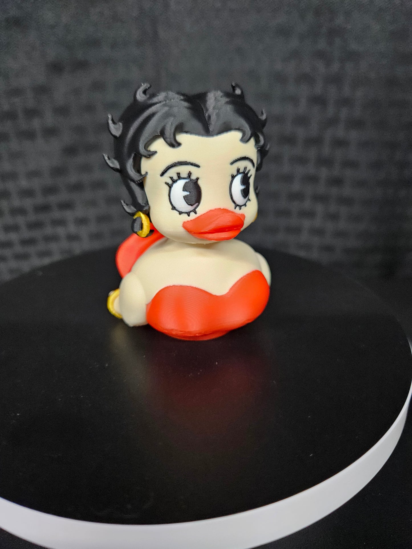 Betty Boop Duck, 3D Printed, Ducking, DuckDuckJeep