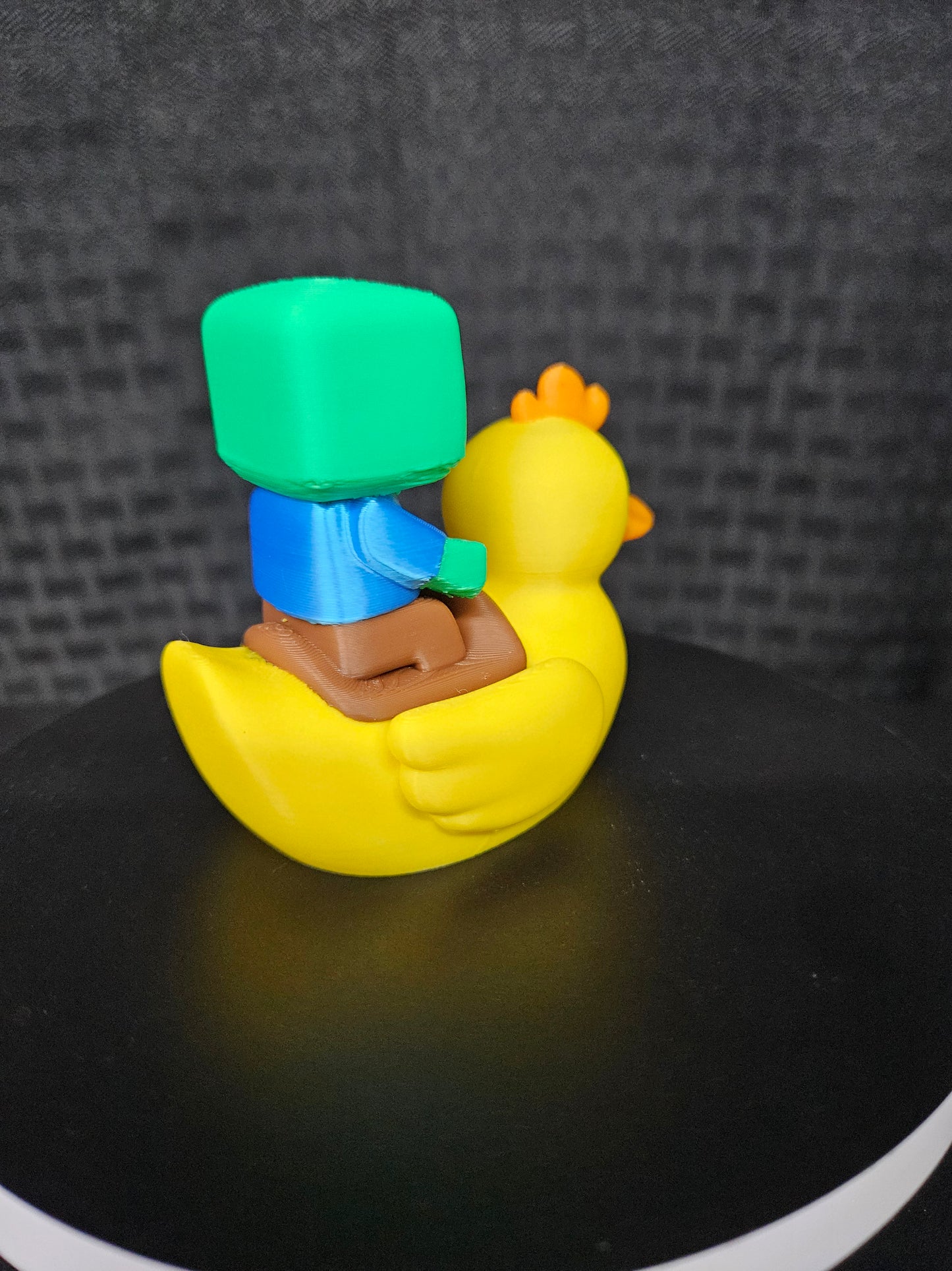 Chicken Jockey Duck, 3D Printed, Ducking, DuckDuckJeep