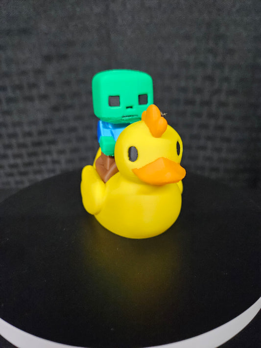 Chicken Jockey Duck, 3D Printed, Ducking, DuckDuckJeep