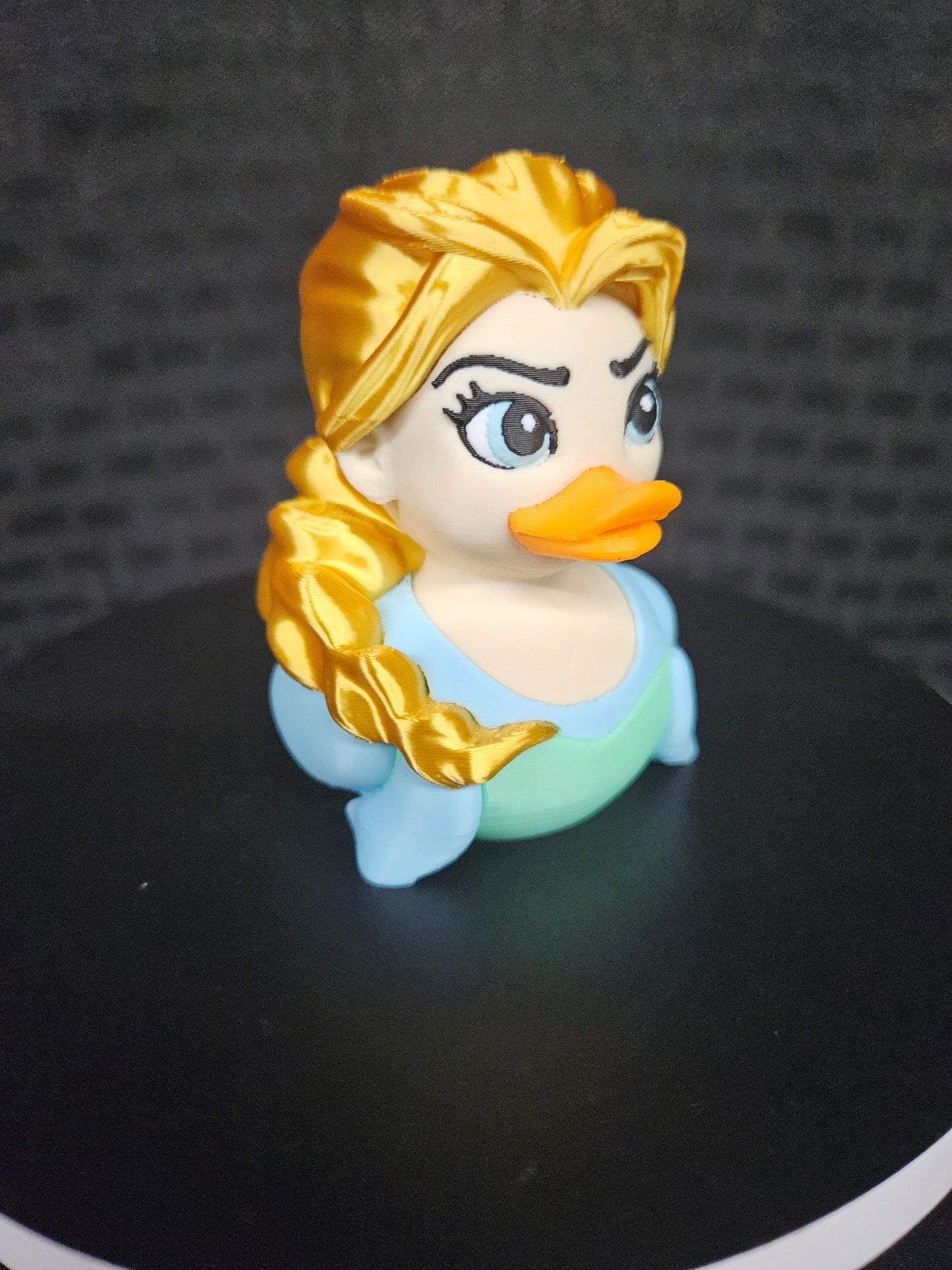 Elsa Duck, Frozen, Princess, 3D Printed, Ducking, DuckDuckJeep