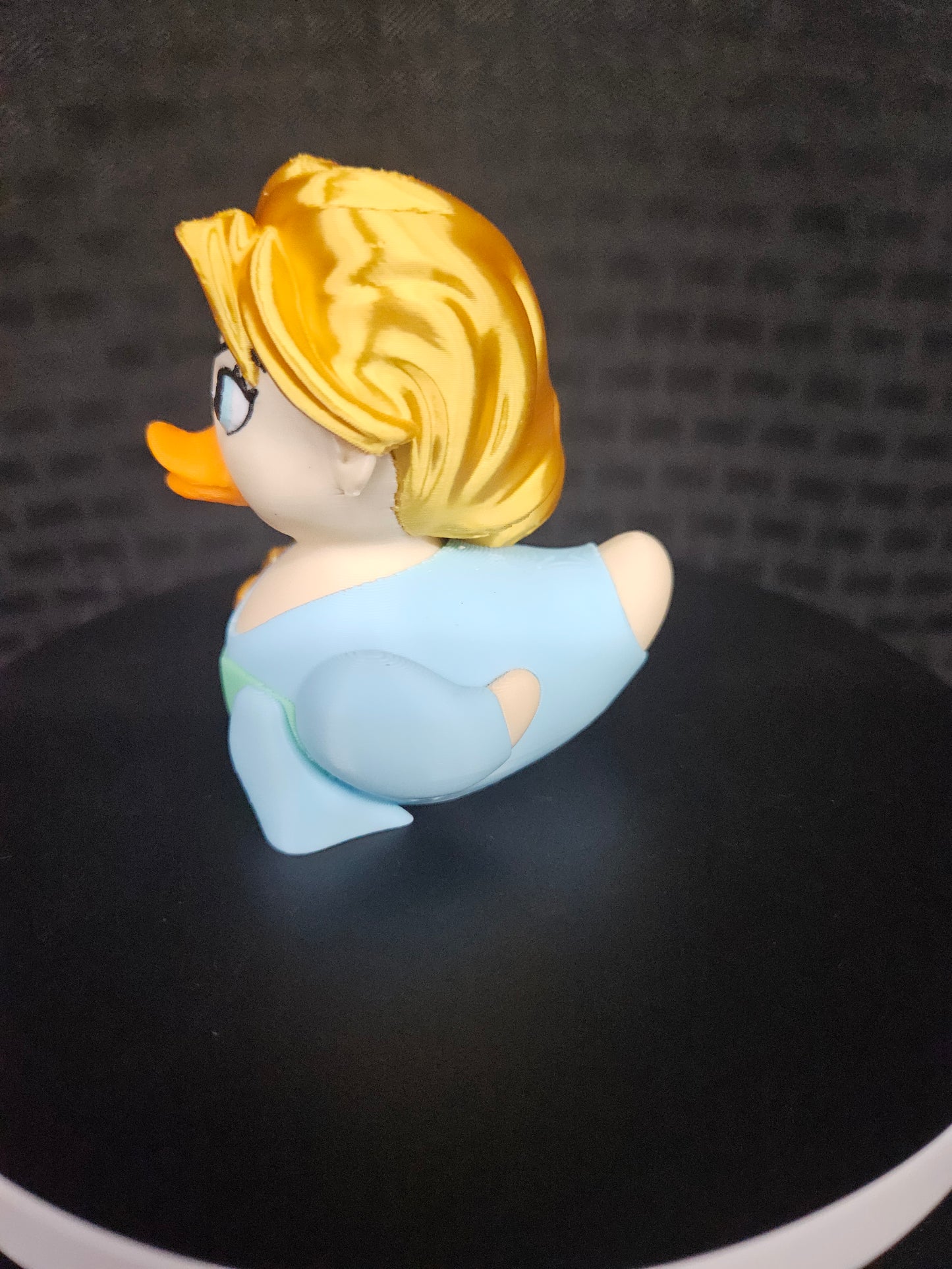 Elsa Duck, Frozen, Princess, 3D Printed, Ducking, DuckDuckJeep