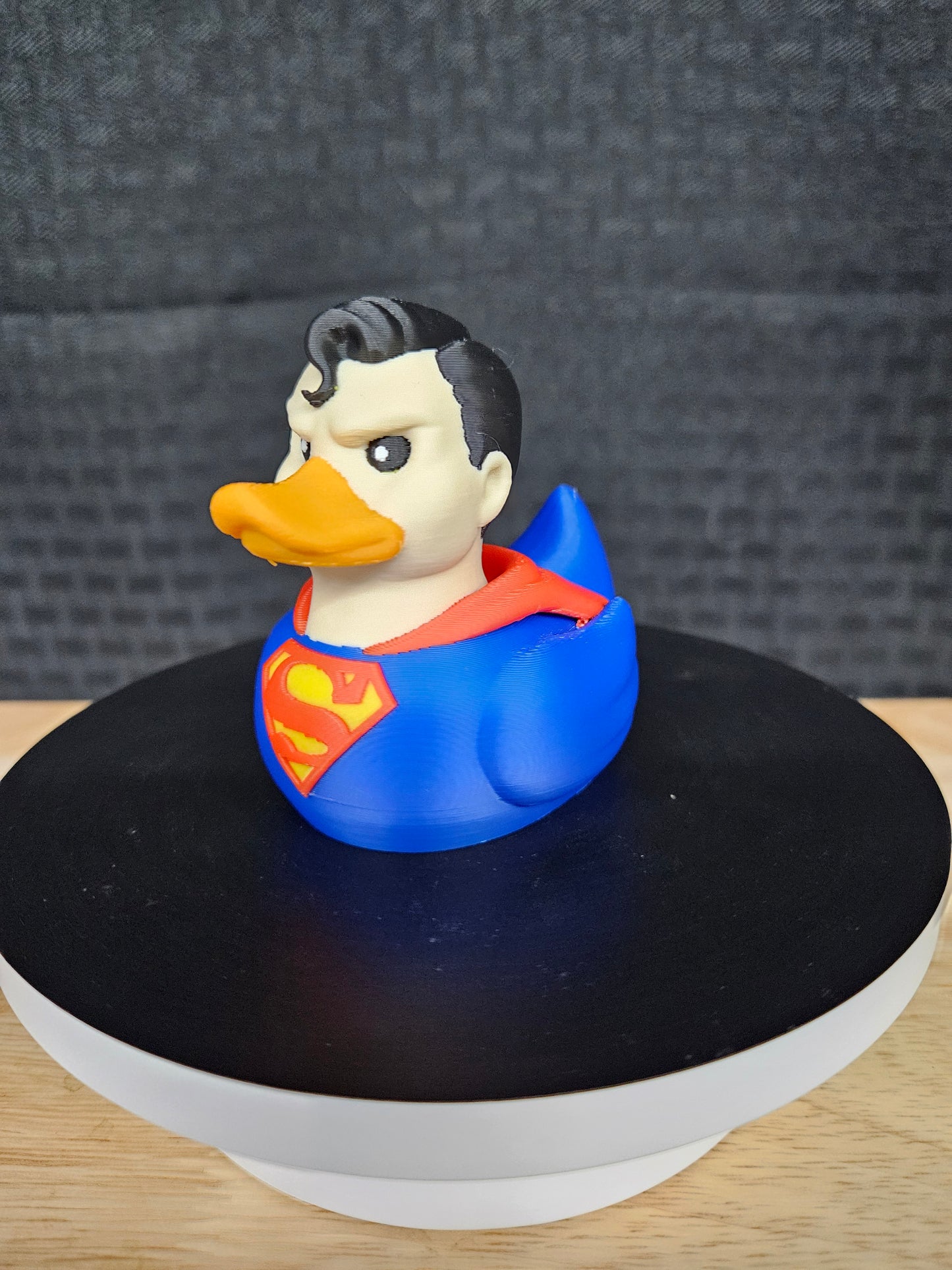 Superman Duck, 3D Printed, Ducking, DuckDuckJeep