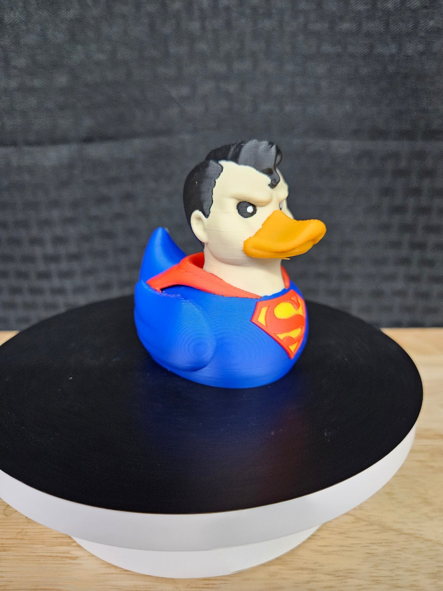 Superman Duck, 3D Printed, Ducking, DuckDuckJeep