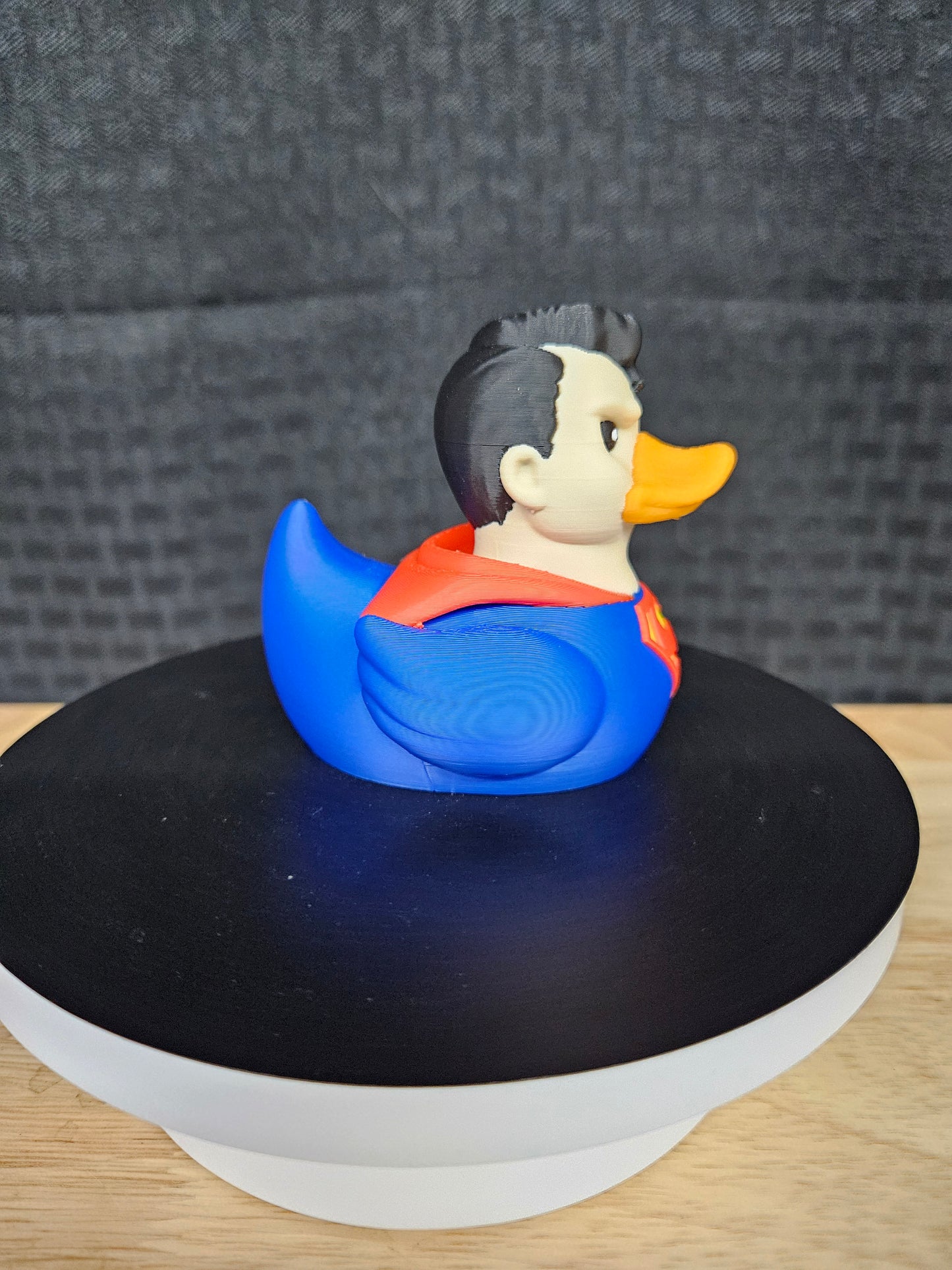 Superman Duck, 3D Printed, Ducking, DuckDuckJeep