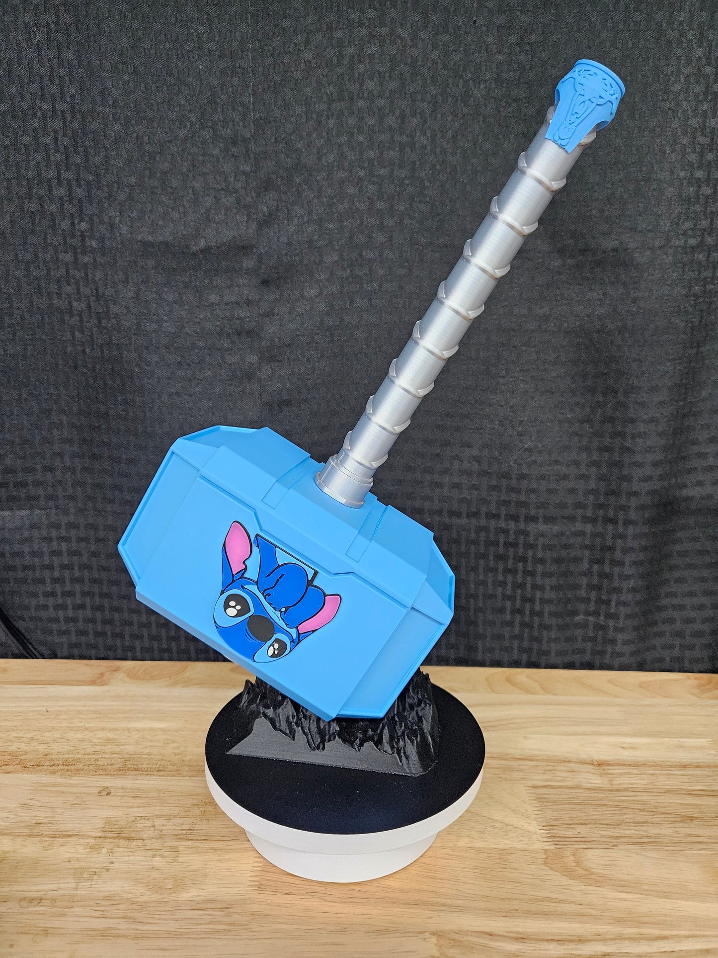 Stitch or Angel Thor like Hammer, 3D Printed Sold Separately