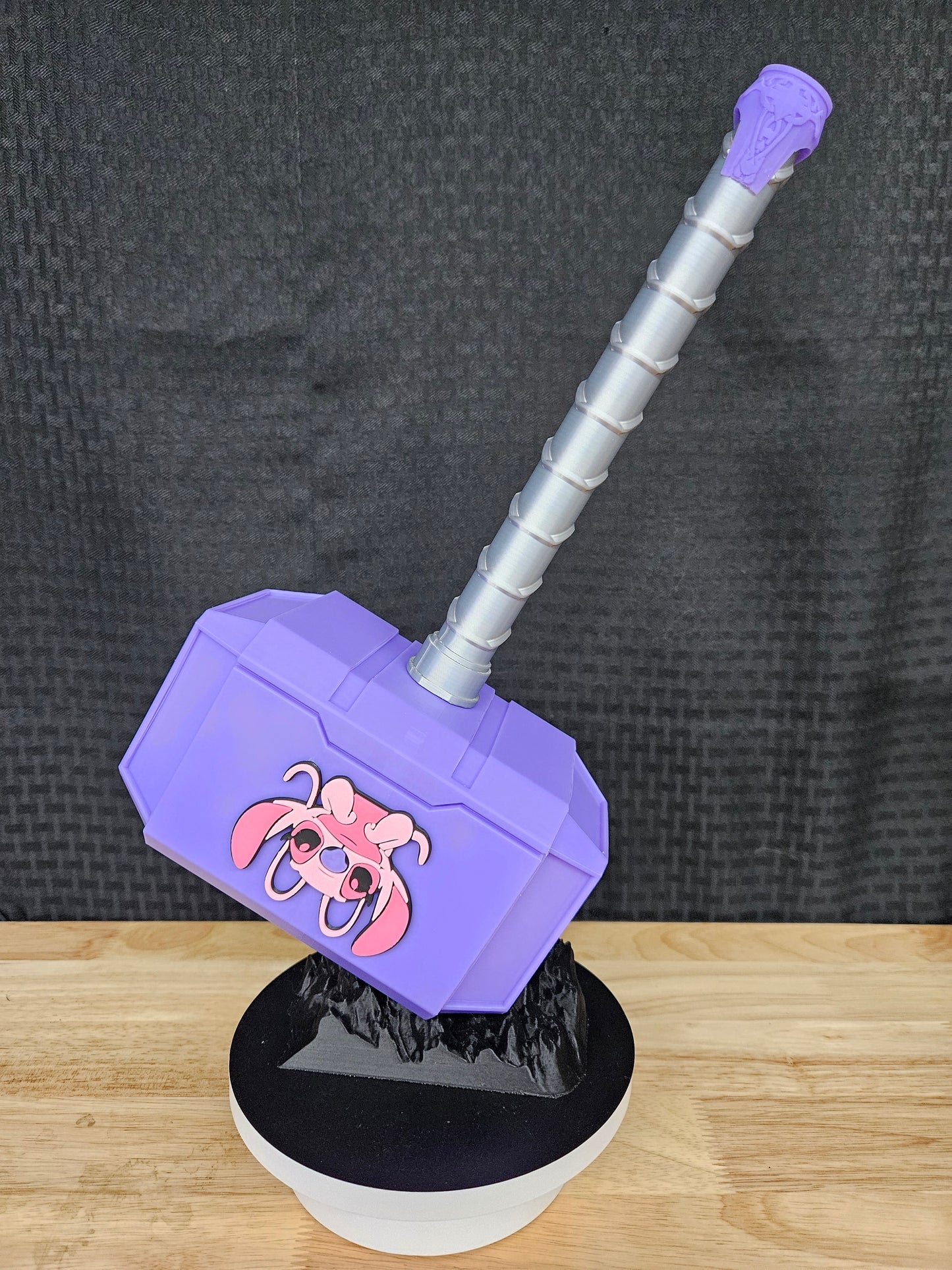 Stitch or Angel Thor like Hammer, 3D Printed Sold Separately