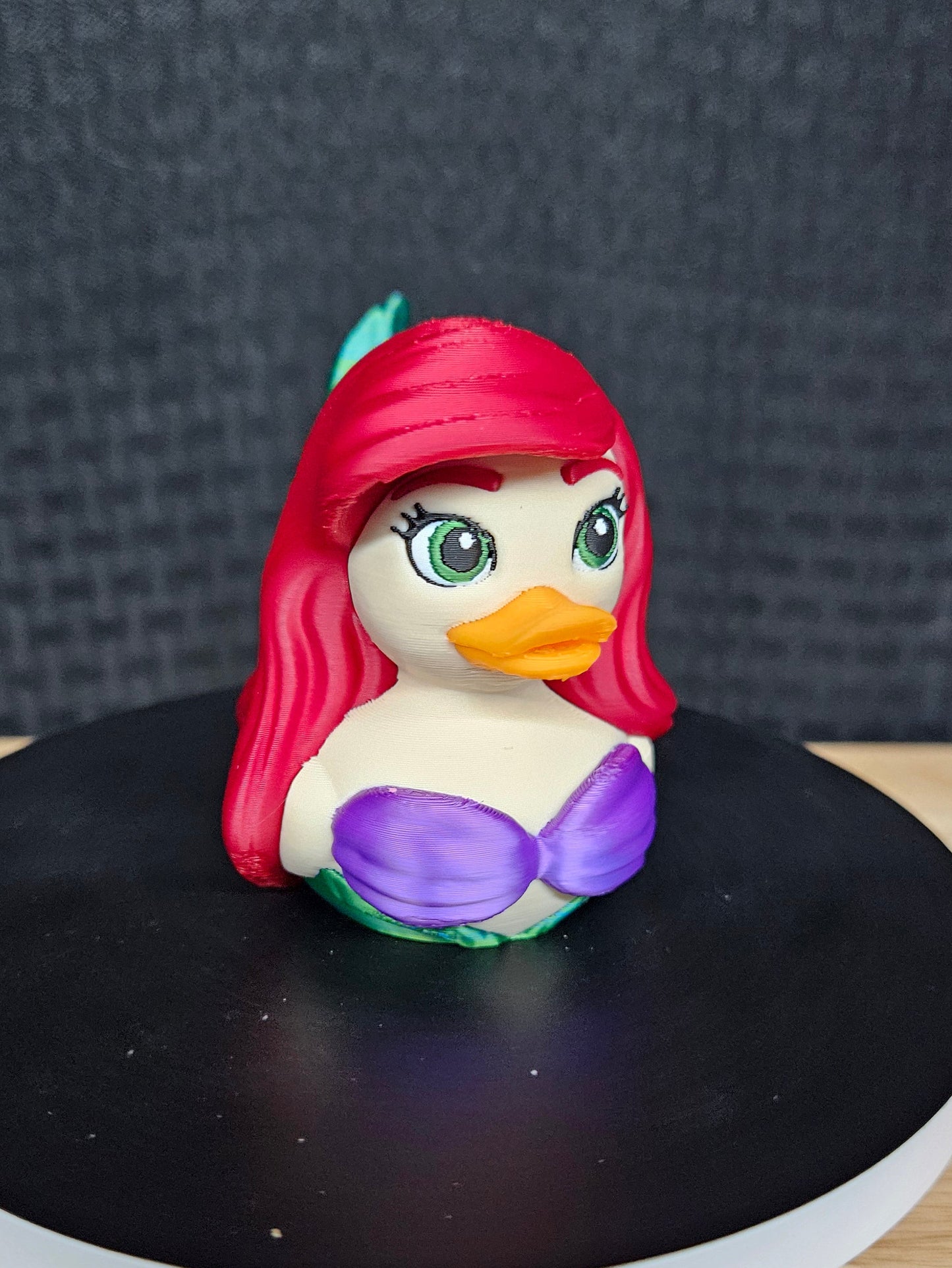 Ariel Princess Duck, 3D Printed, Ducking, DuckDuckJeep