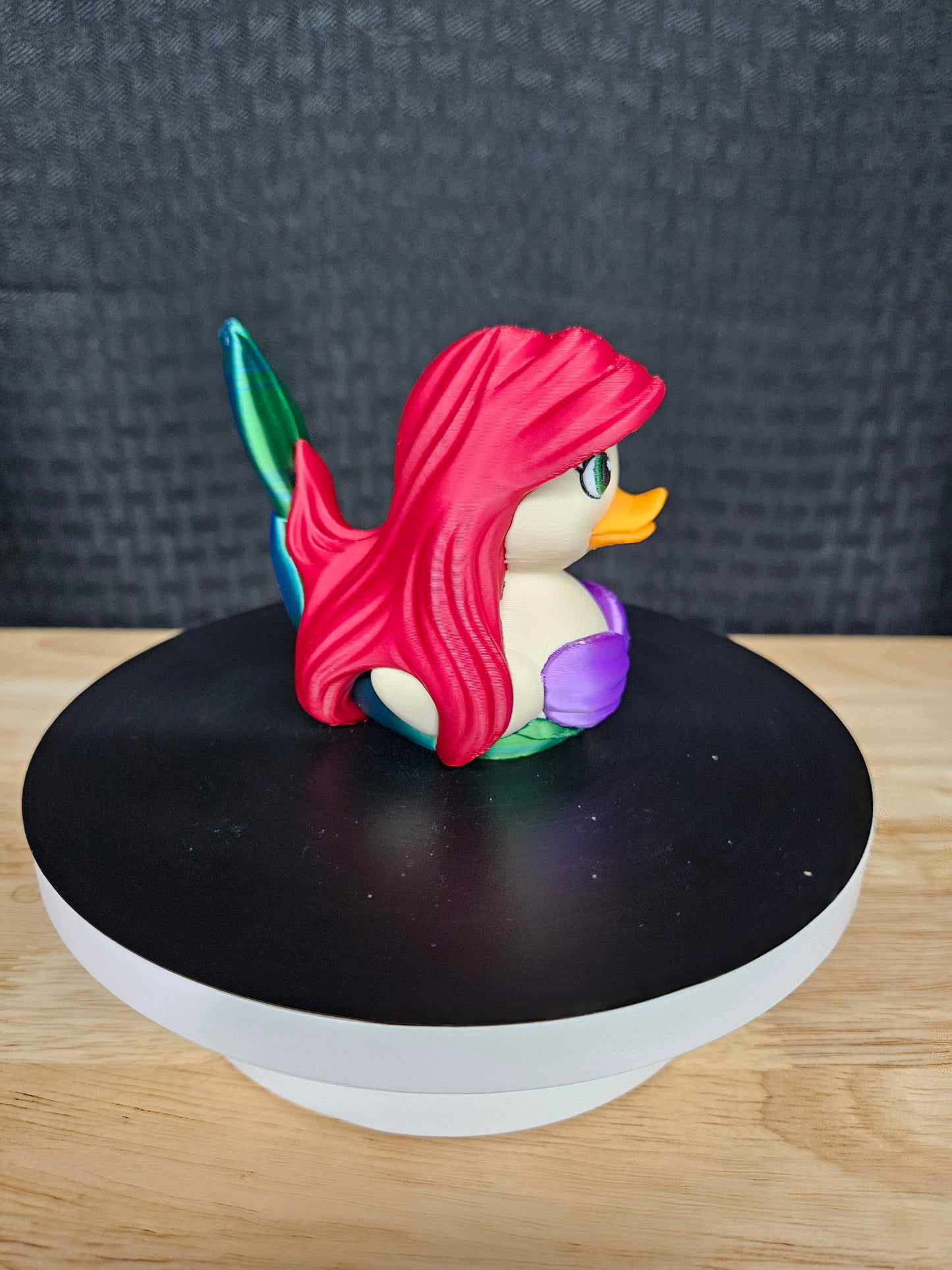 Ariel Princess Duck, 3D Printed, Ducking, DuckDuckJeep