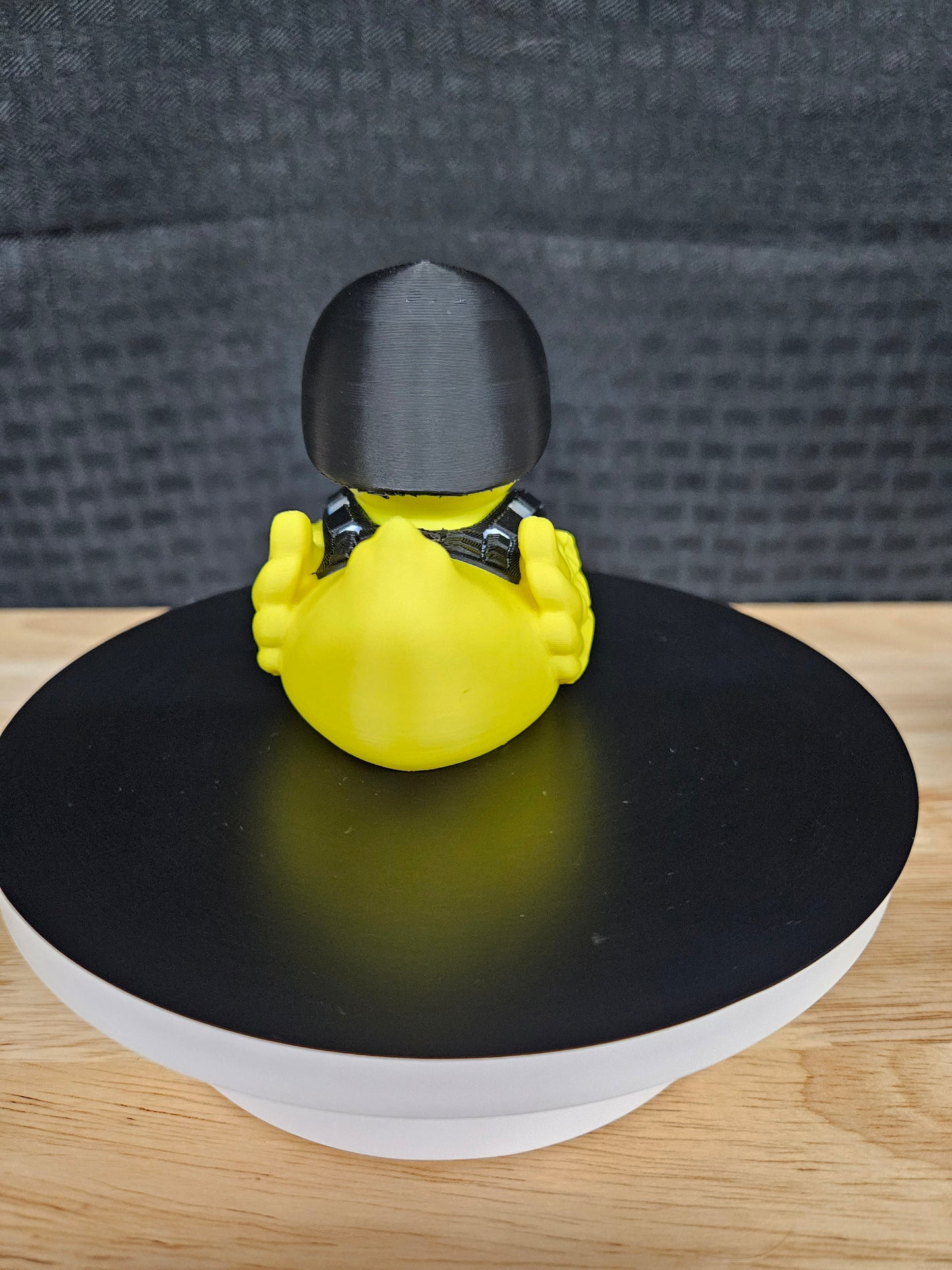 Navy Duck with Vest and Helmet