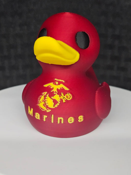 Marines Duck, USMC, 3D Printed, Ducking, DuckDuckJeep