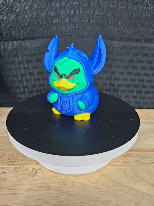 Grinch Dressed as Stitch Duck