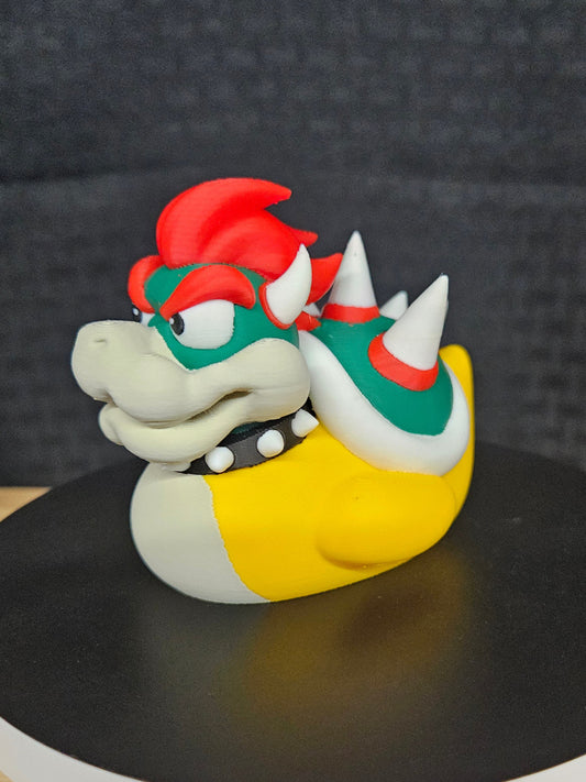 Bowser Duck, 3D Printed, Ducking, DuckDuckJeep