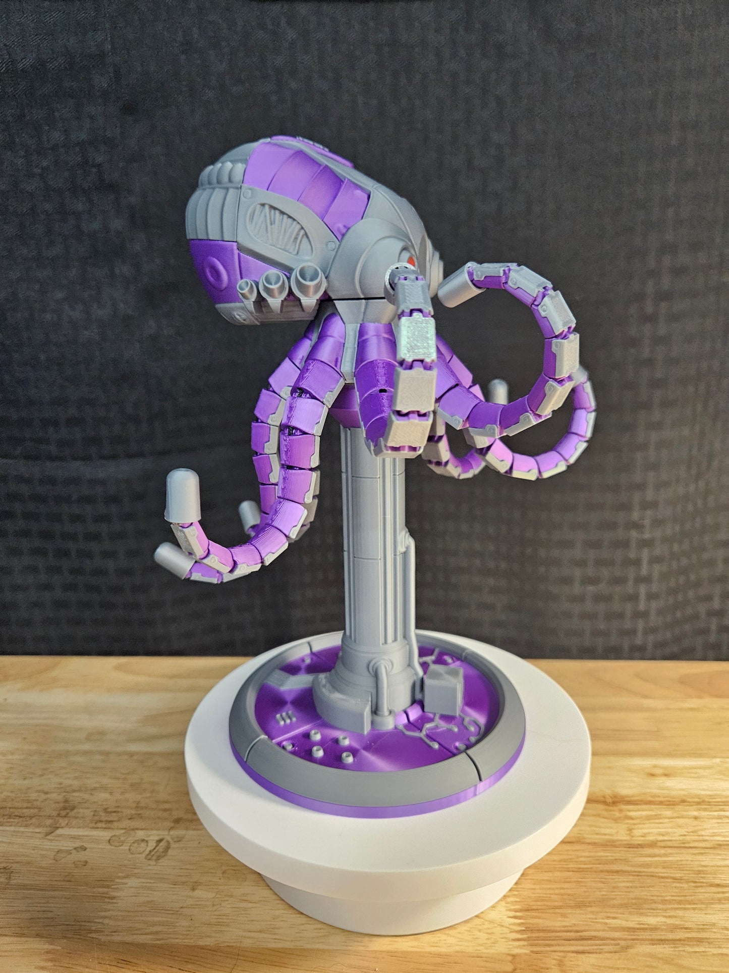 Articulating Animated Octopod Octopus