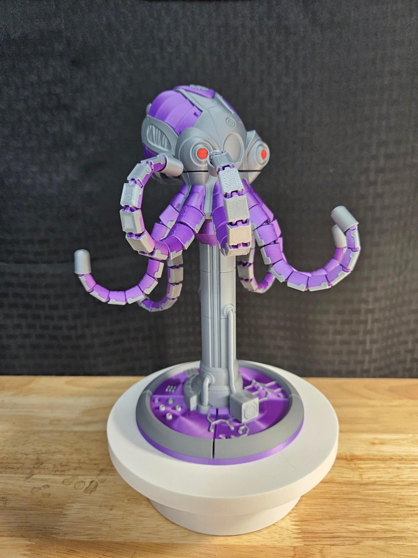 Articulating Animated Octopod Octopus
