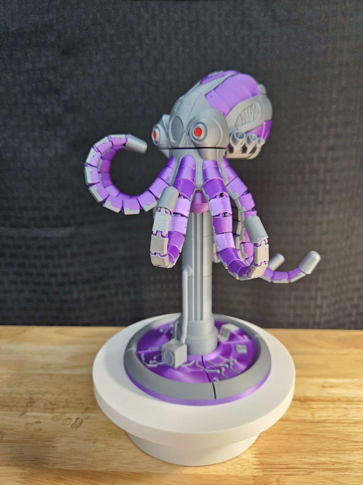 Articulating Animated Octopod Octopus
