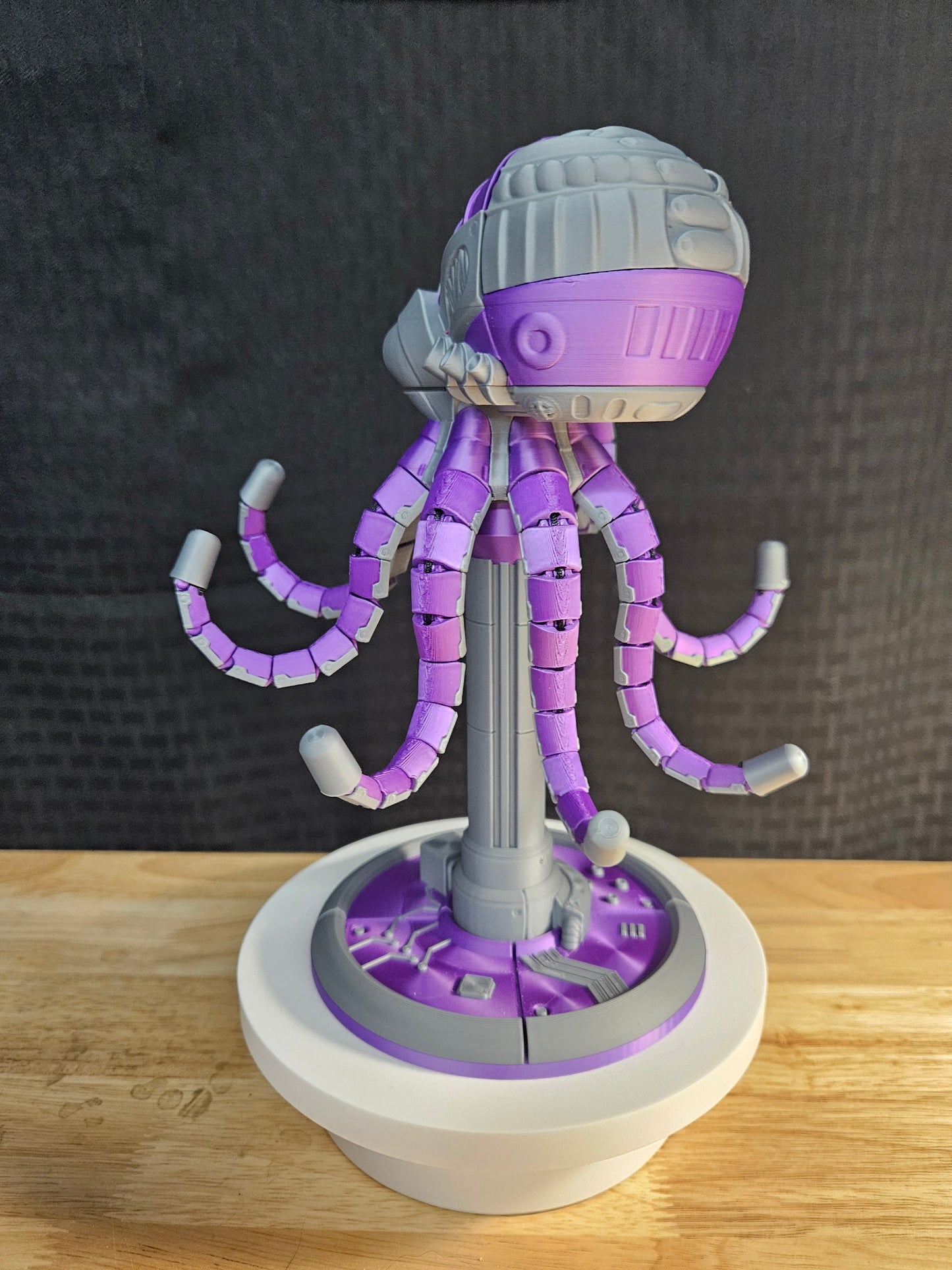 Articulating Animated Octopod Octopus