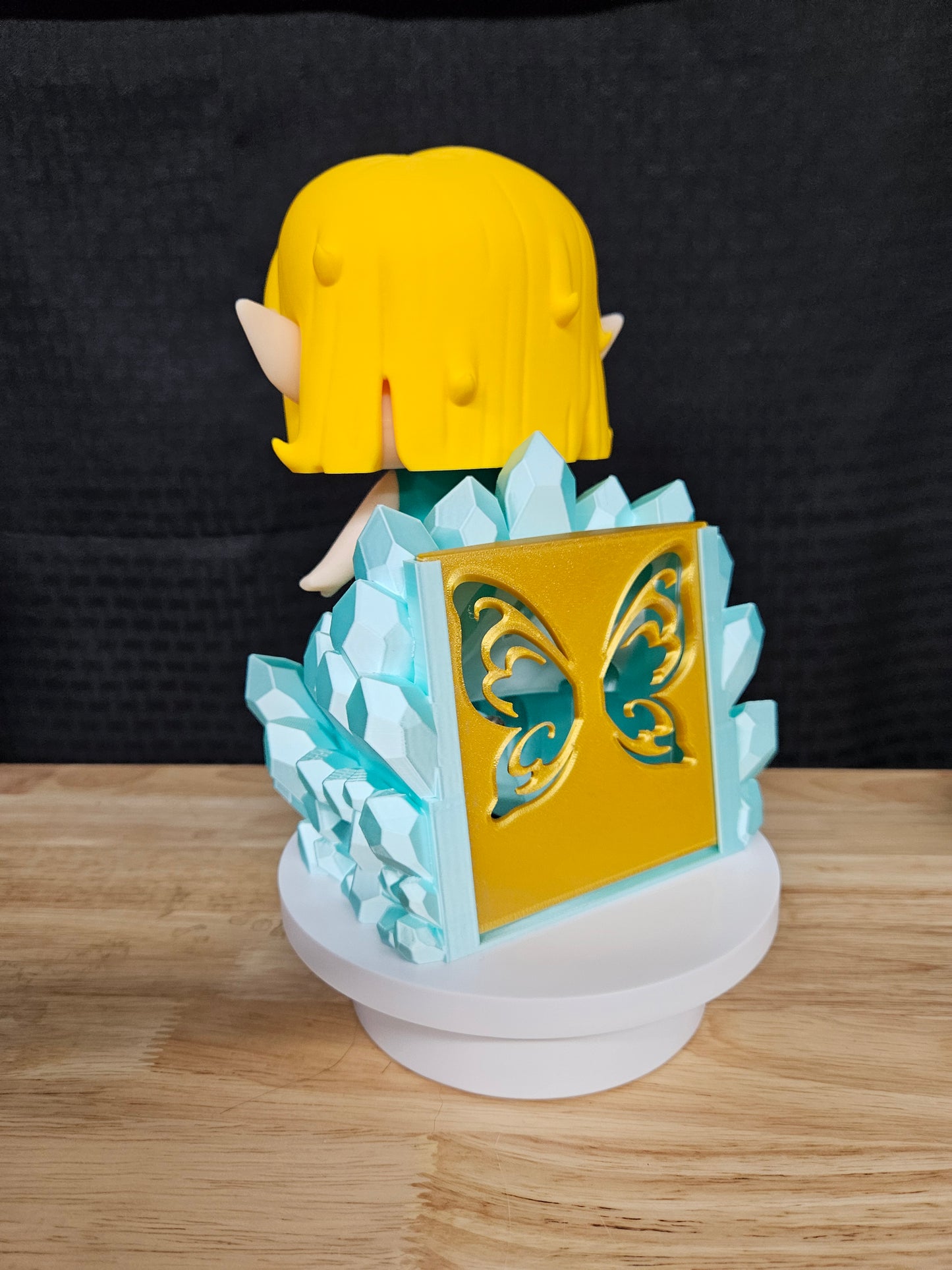 Cute Fairy Night Light, 3D Printed