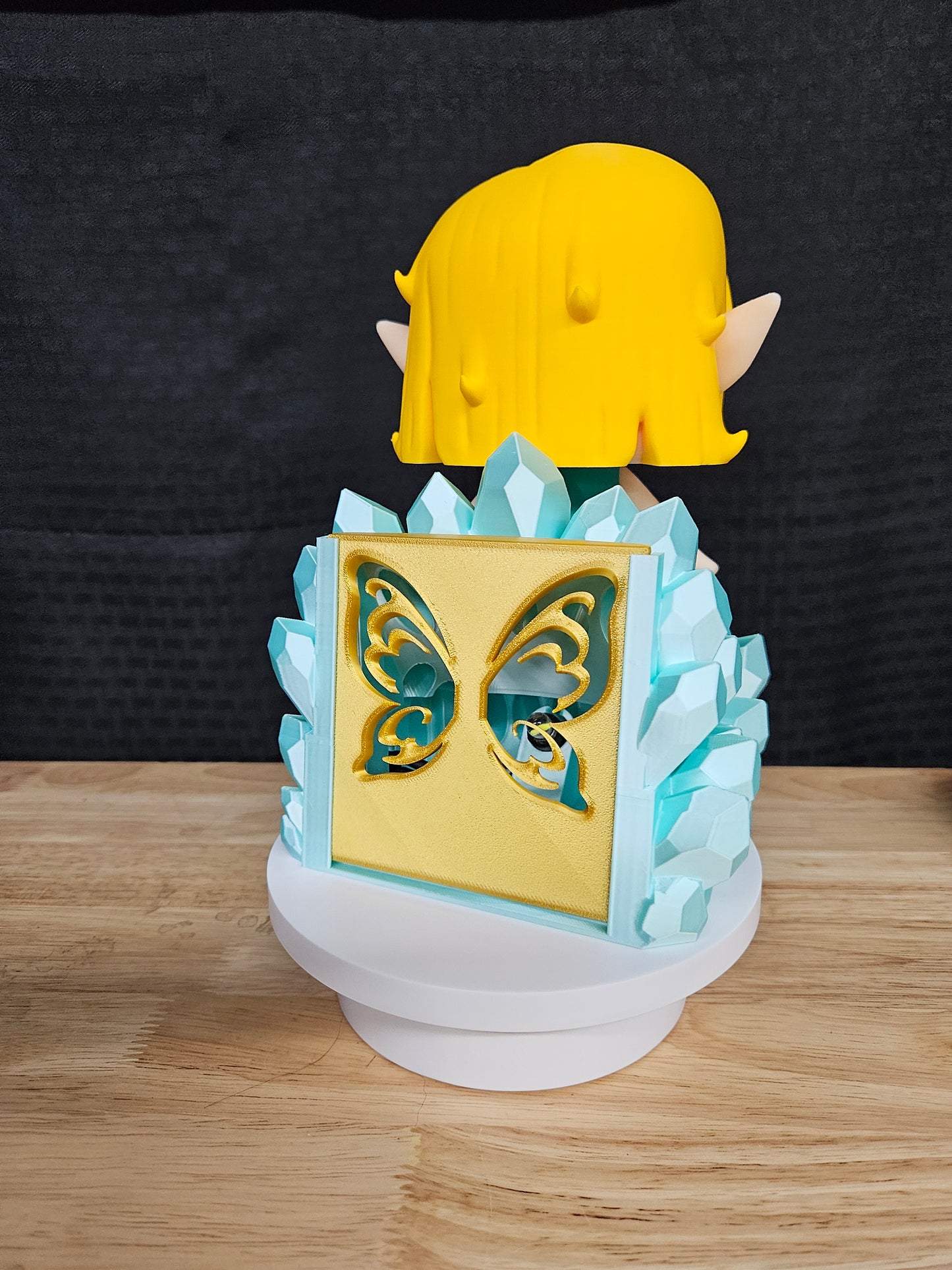Cute Fairy Night Light, 3D Printed